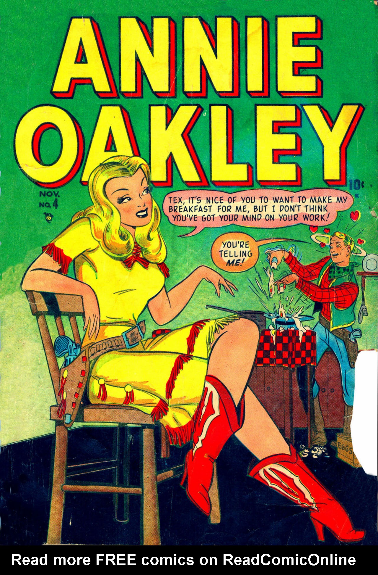 Read online Annie Oakley comic -  Issue #4 - 1