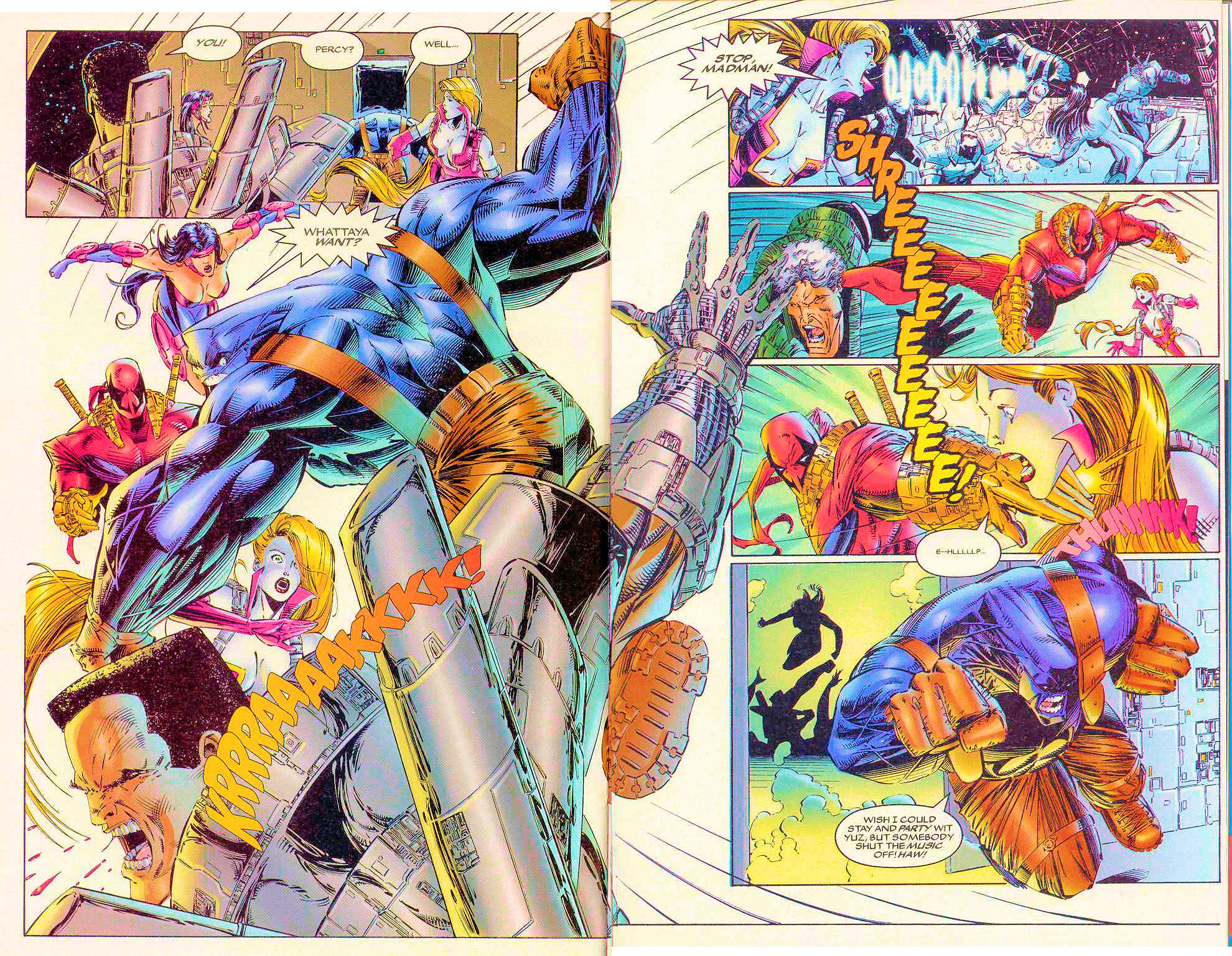 Read online Codename: Strykeforce comic -  Issue #5 - 10