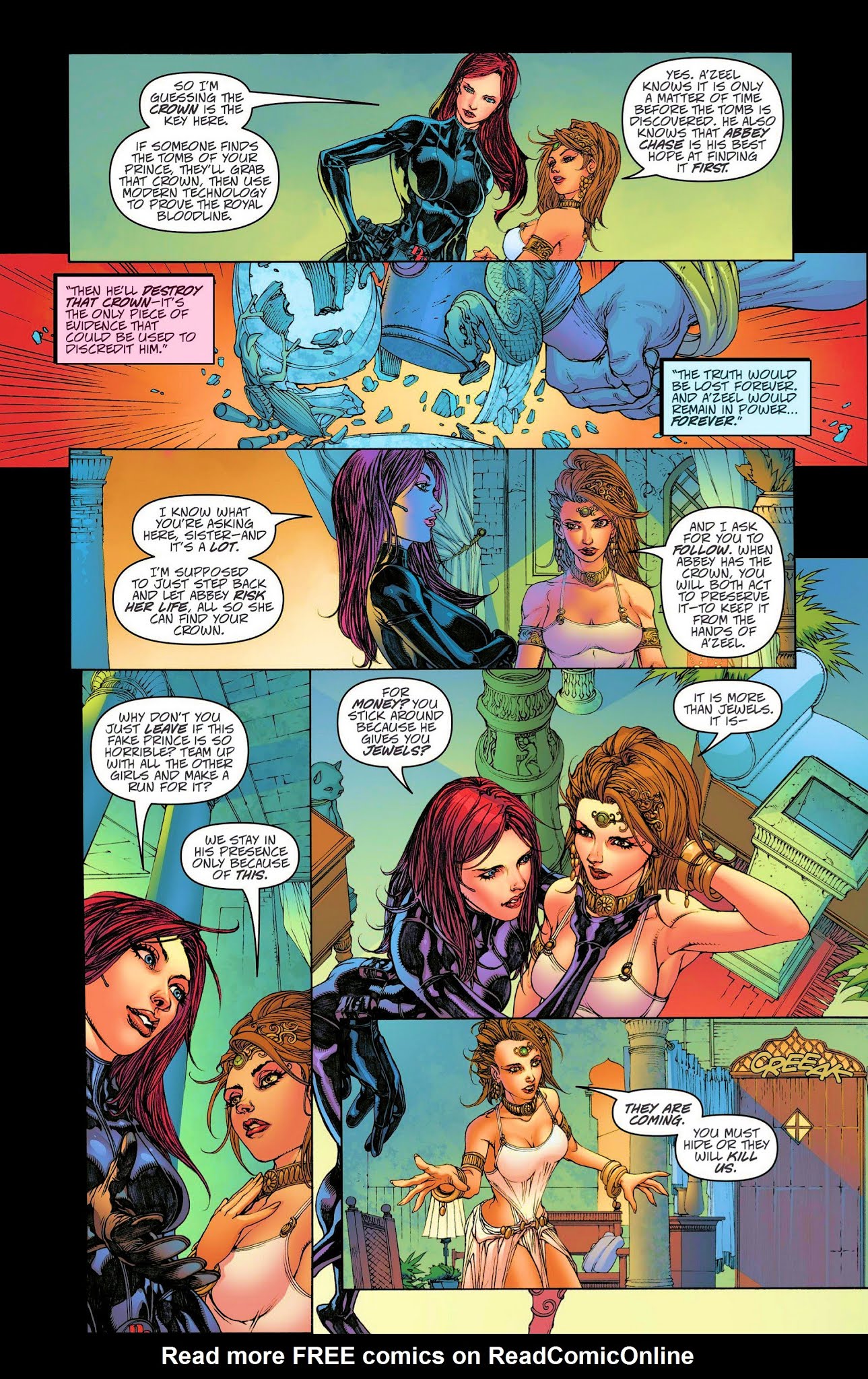 Read online Danger Girl: Trinity comic -  Issue #3 - 15