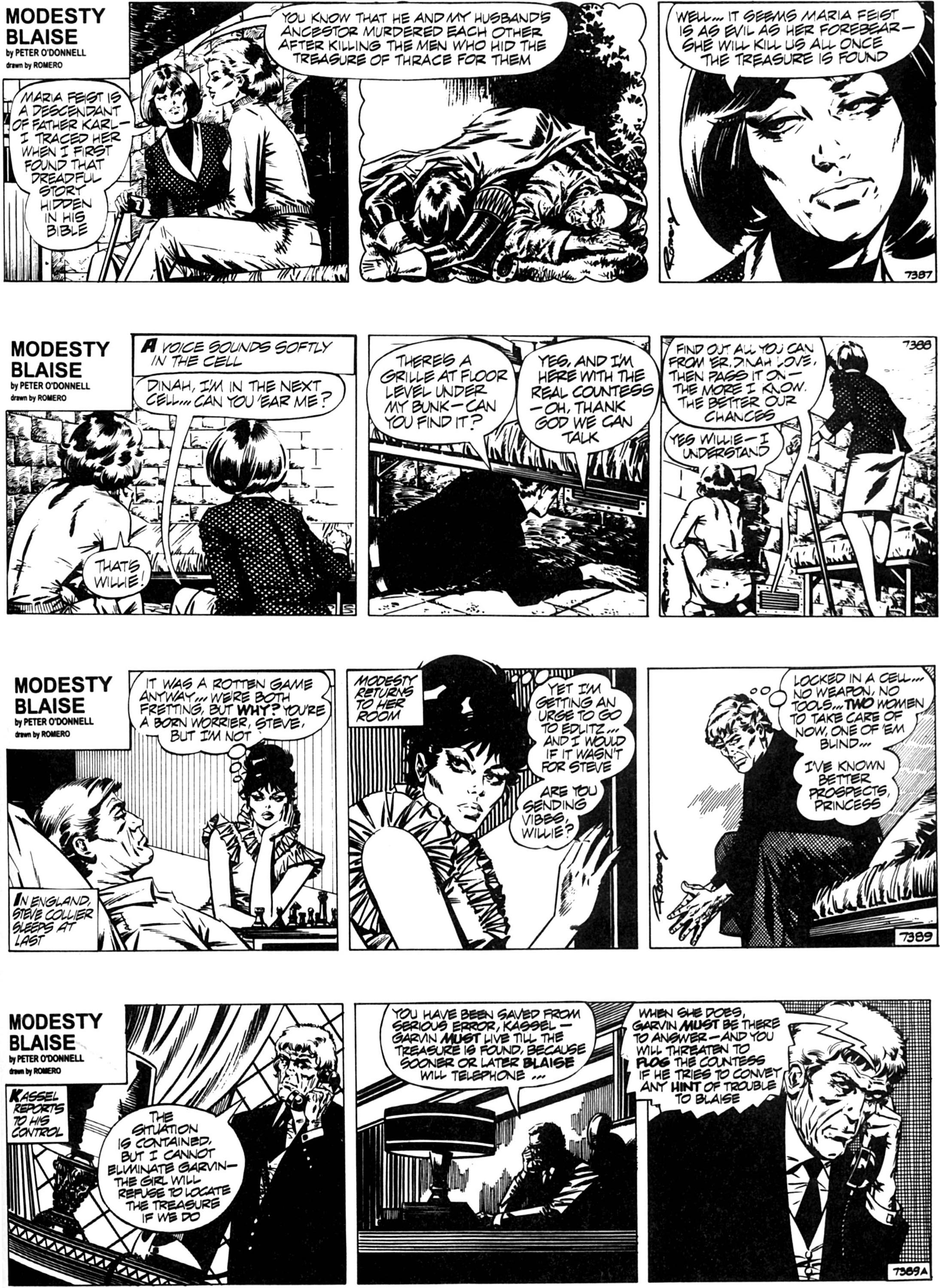 Read online Modesty Blaise: Lady in the Dark comic -  Issue # Full - 16