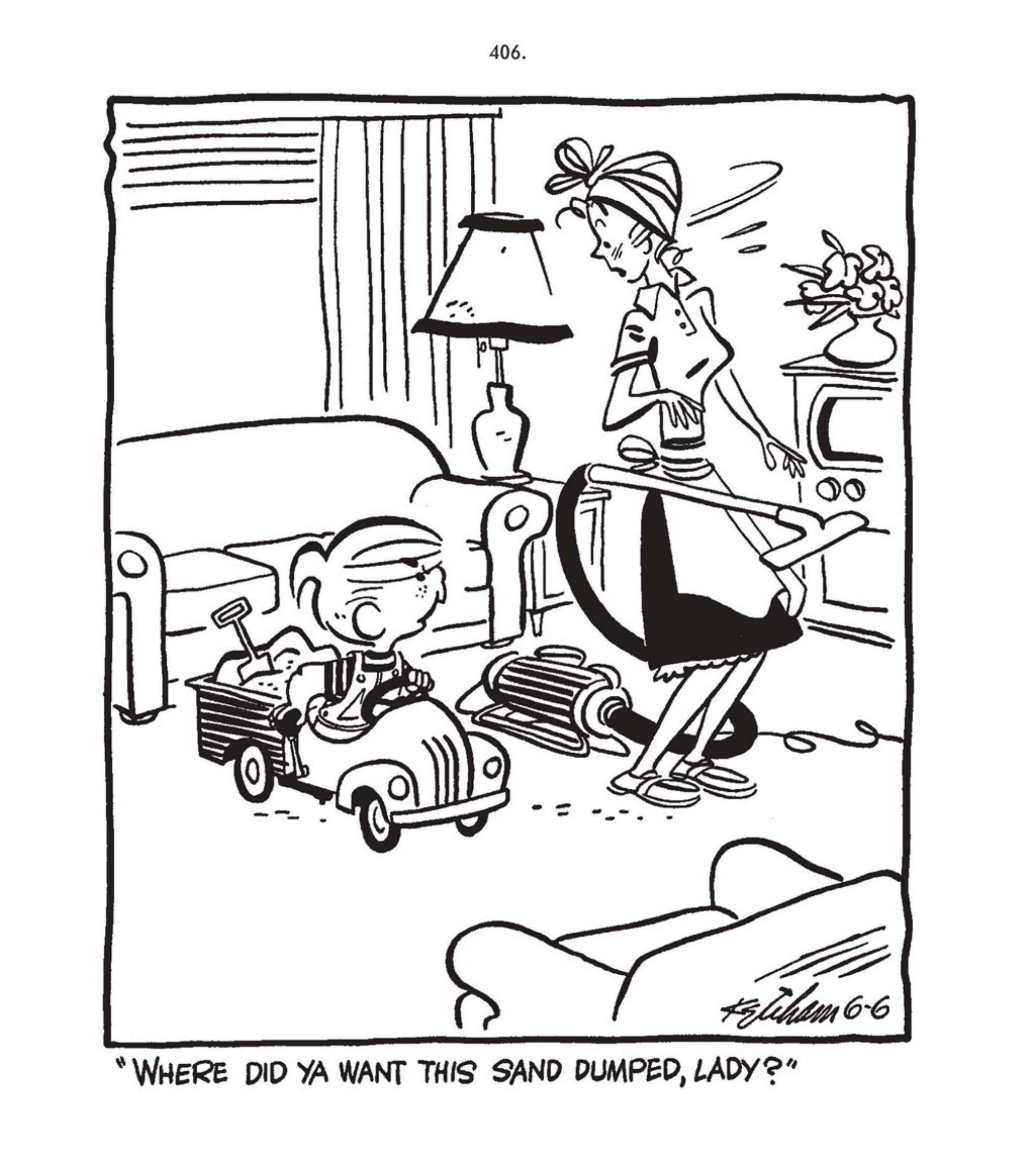 Read online Hank Ketcham's Complete Dennis the Menace comic -  Issue # TPB 1 (Part 5) - 32