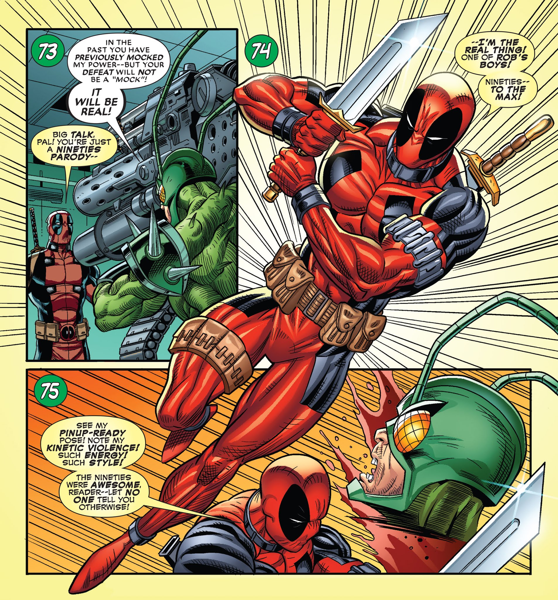 Read online You Are Deadpool comic -  Issue #4 - 76