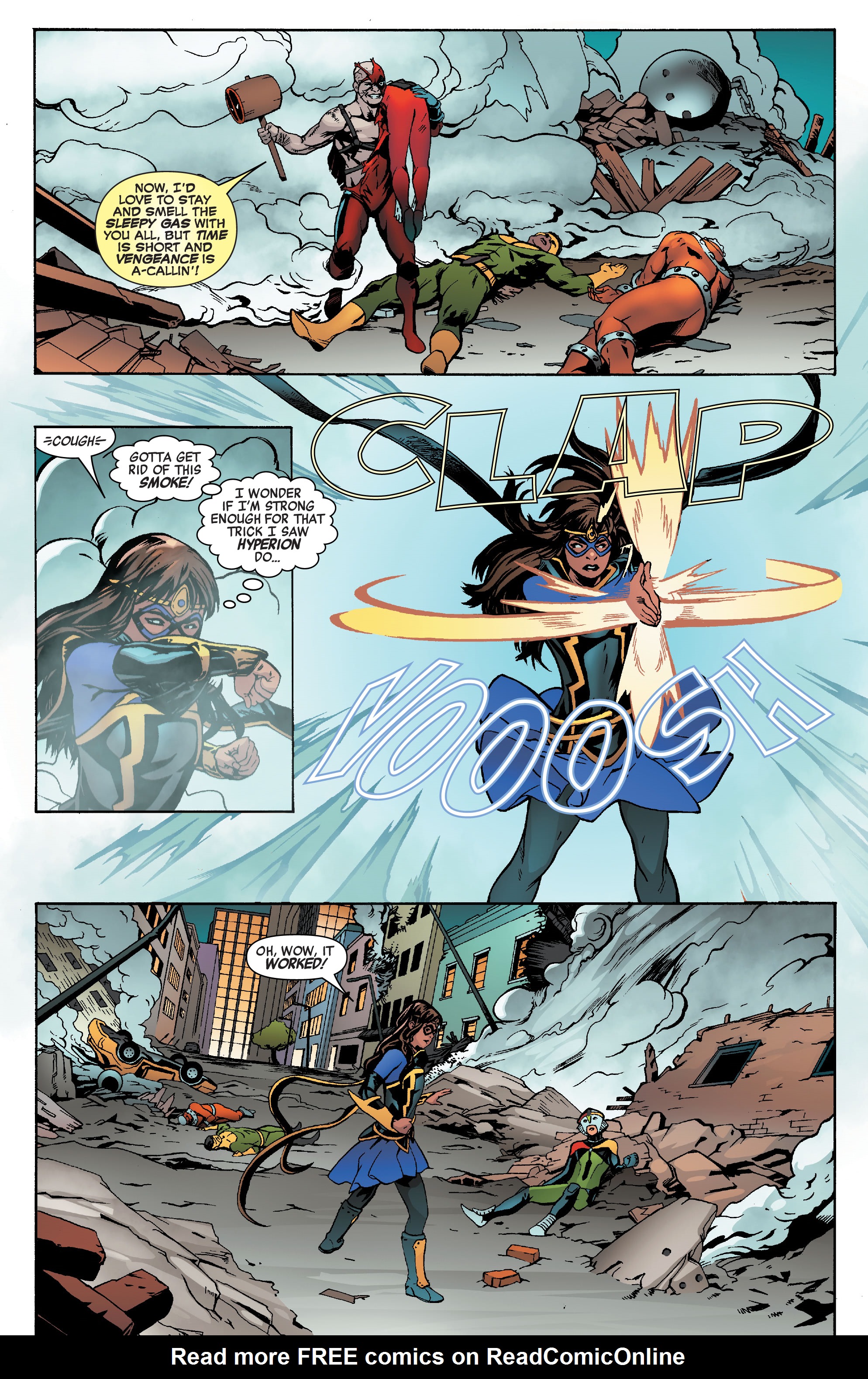 Read online Heroes Reborn: One-Shots comic -  Issue # Young Squadron - 19