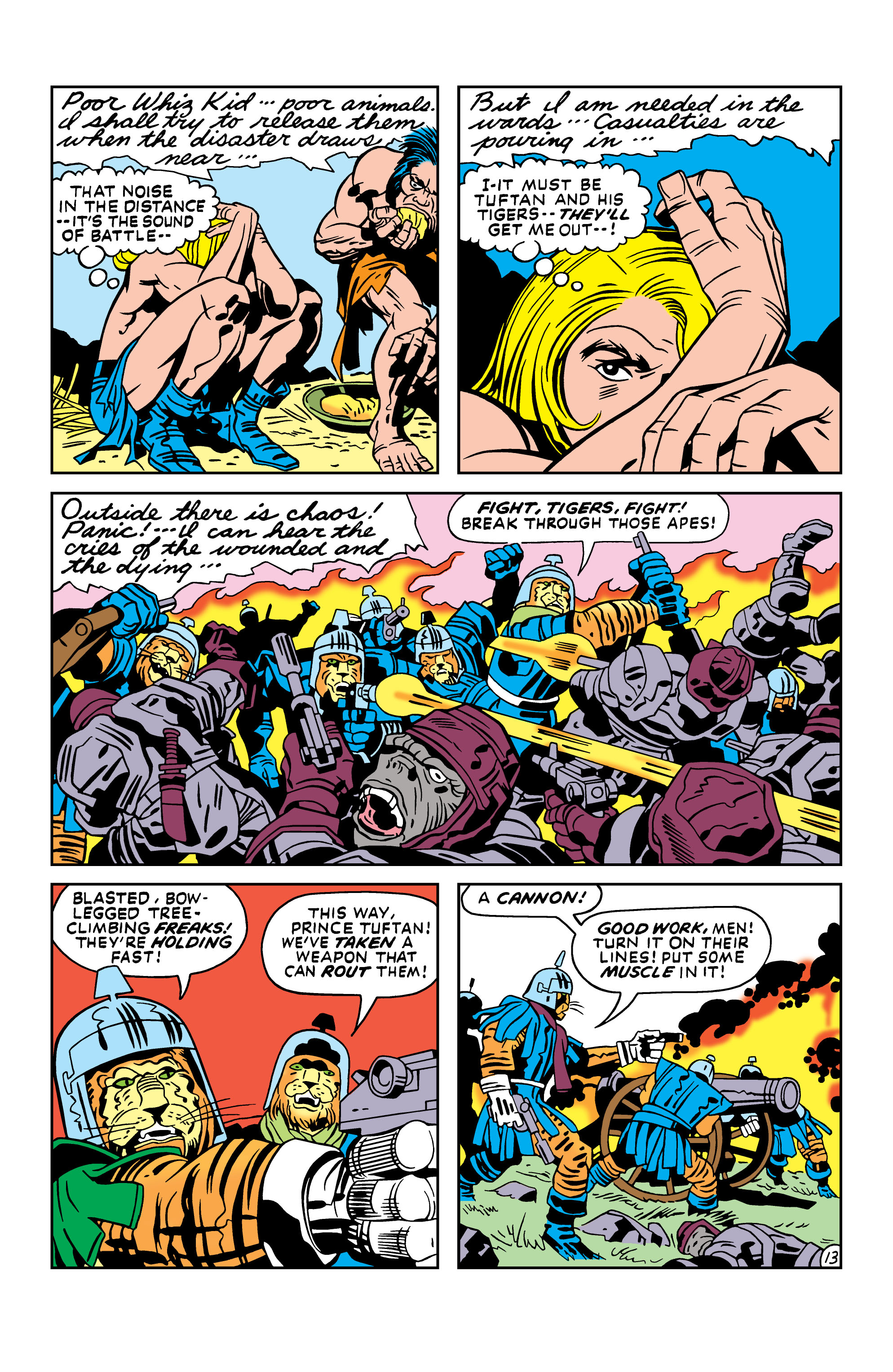 Read online Kamandi, The Last Boy On Earth comic -  Issue #16 - 13