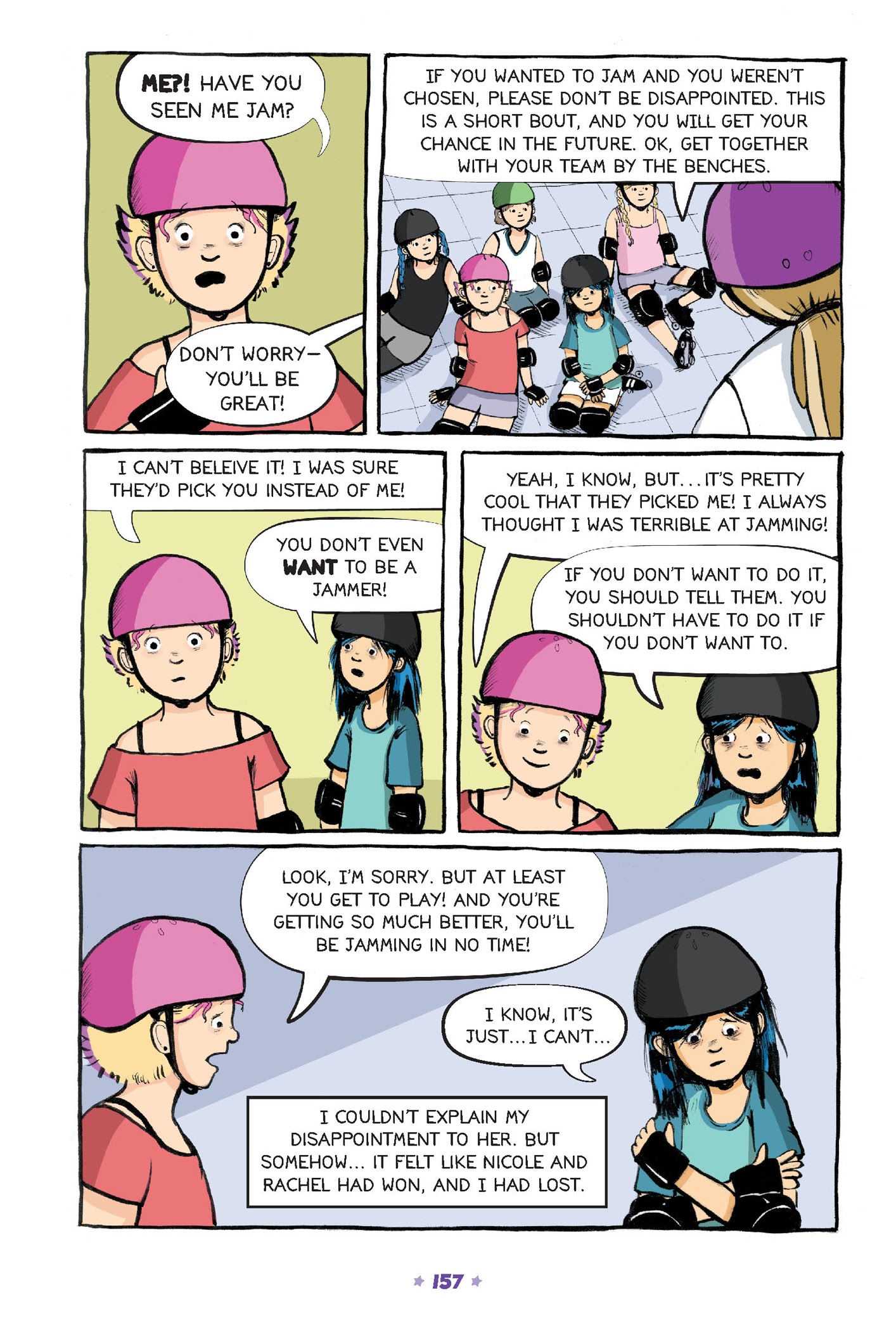 Read online Roller Girl comic -  Issue # TPB (Part 2) - 54