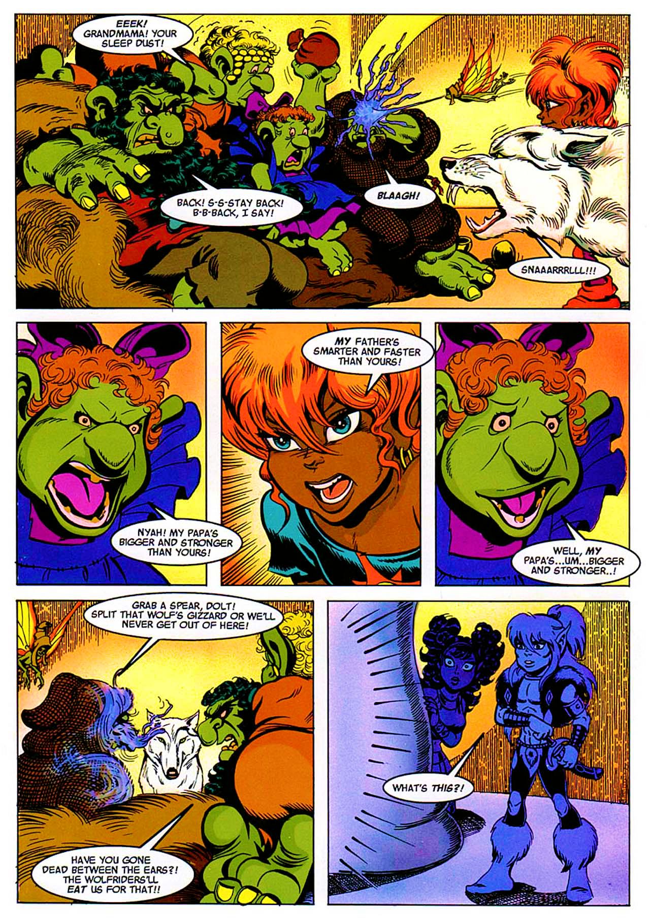 Read online ElfQuest: Kings of the Broken Wheel comic -  Issue #5 - 23