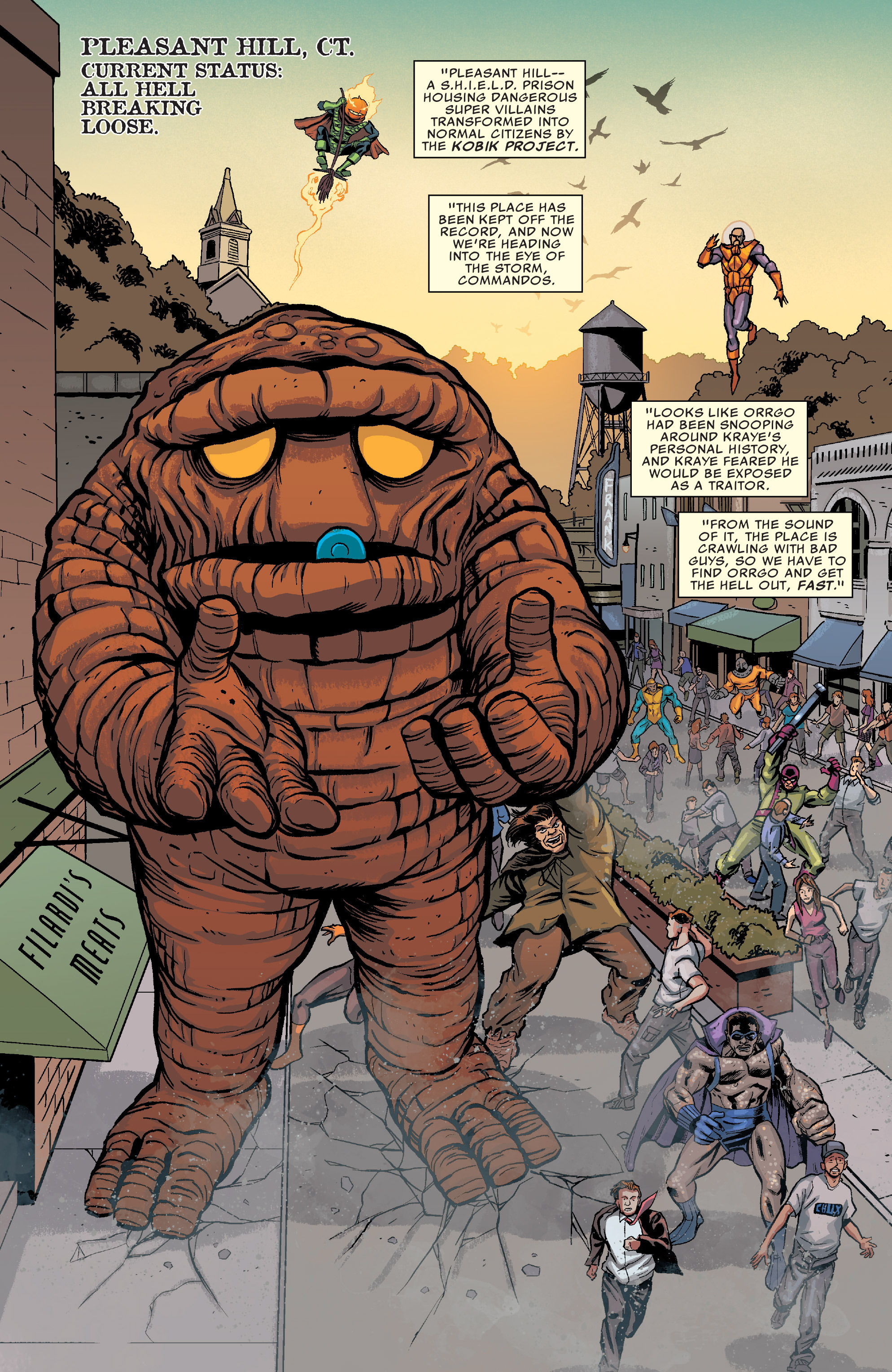 Read online Howling Commandos of S.H.I.E.L.D.: Monster Squad comic -  Issue # TPB - 129