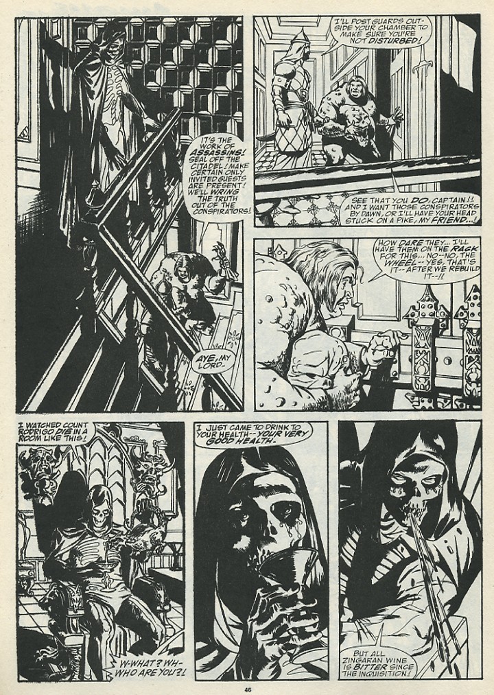 Read online The Savage Sword Of Conan comic -  Issue #185 - 48