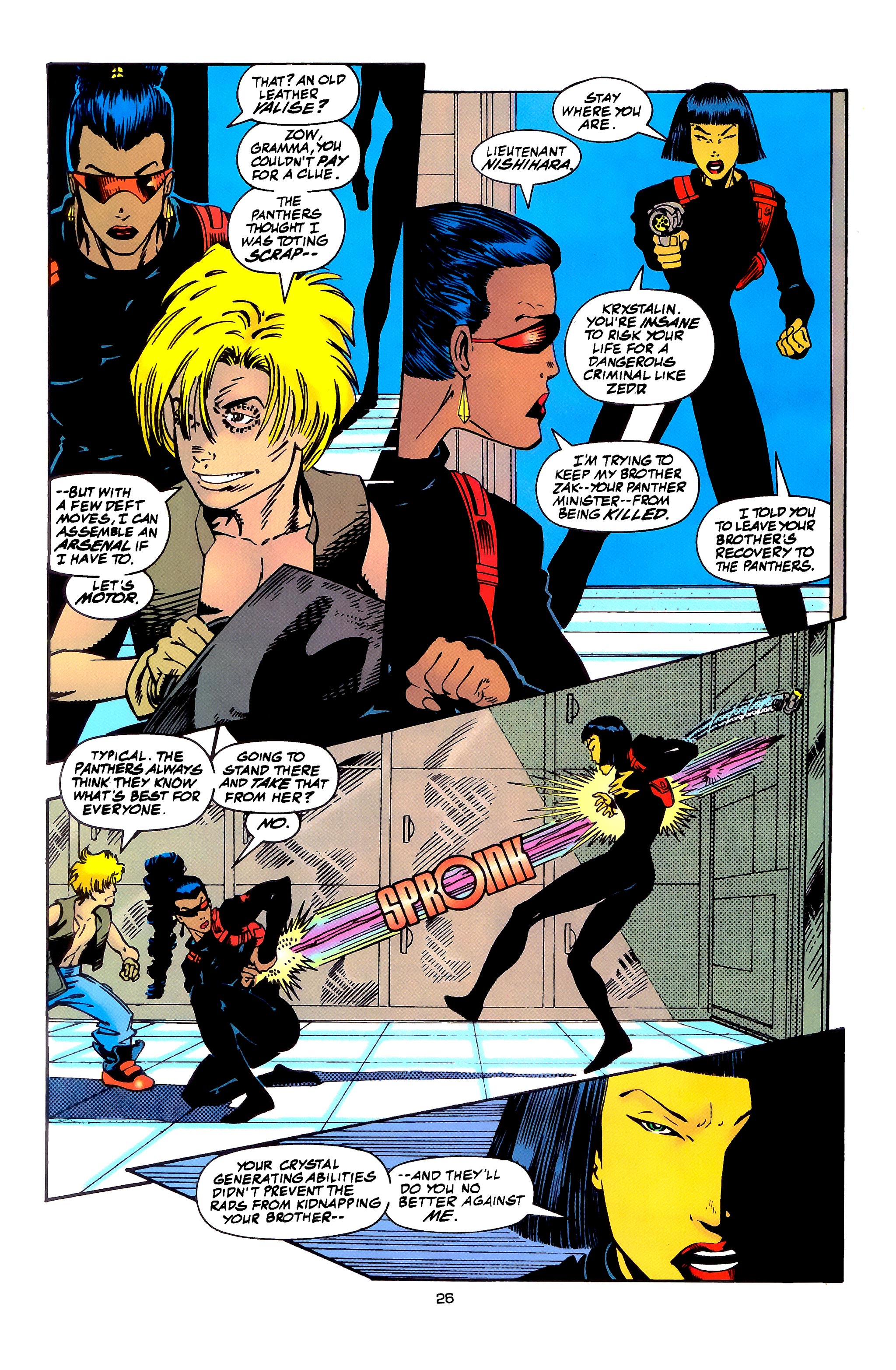 Read online X-Men 2099 comic -  Issue #19 - 21
