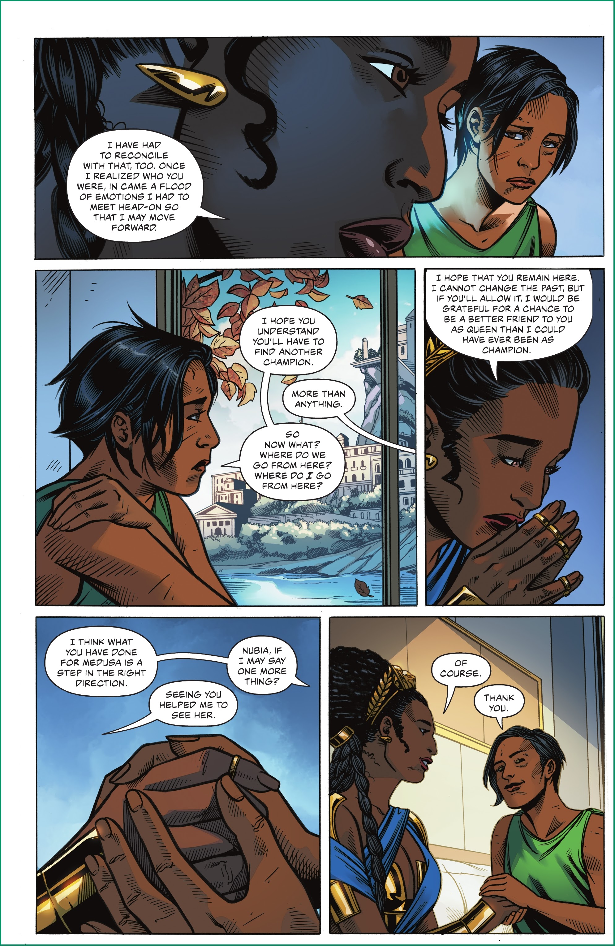Read online Nubia & the Amazons comic -  Issue #5 - 18