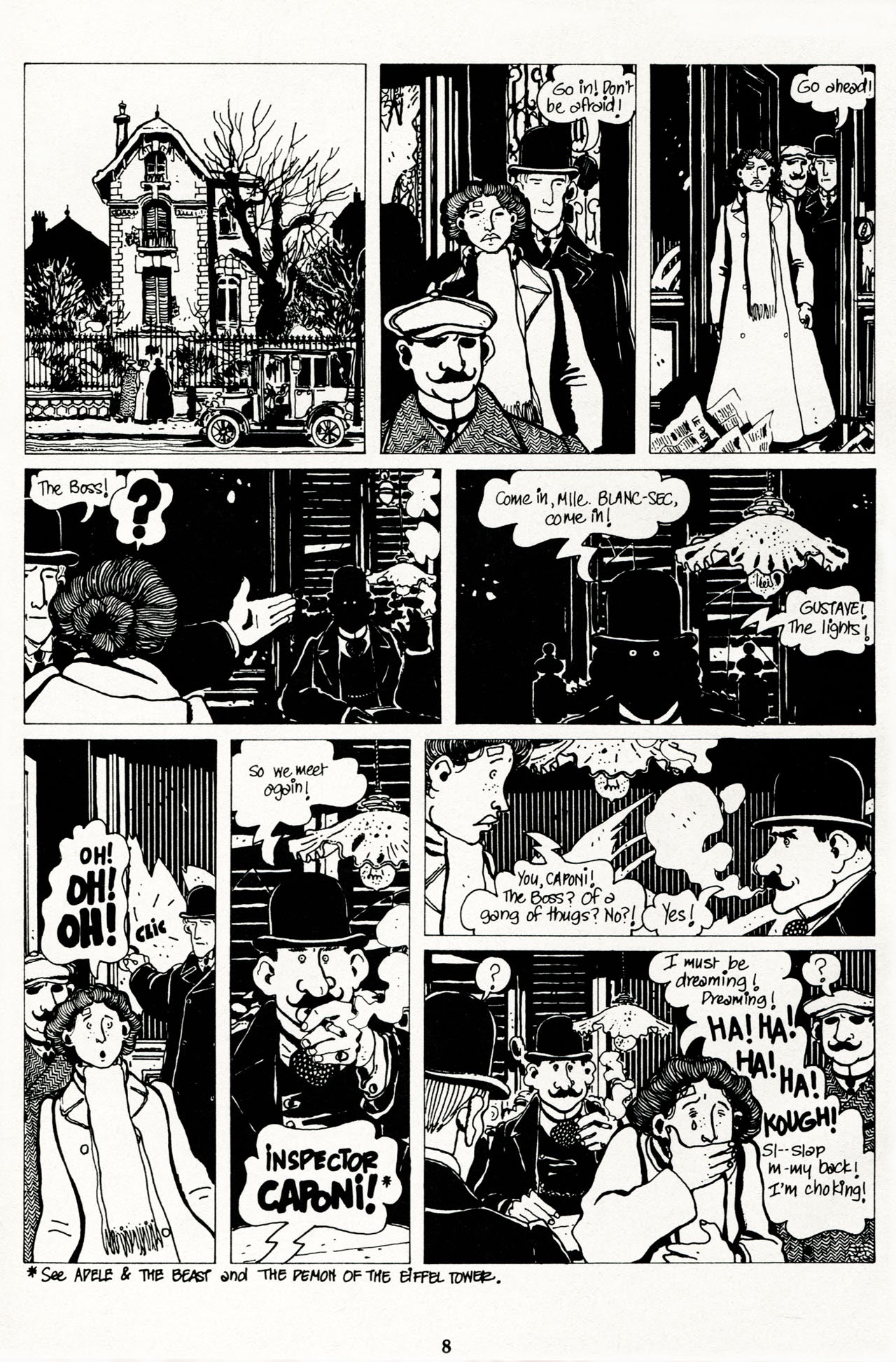 Read online The Extraordinary Adventures of Adele Blanc-Sec comic -  Issue #3 - 37
