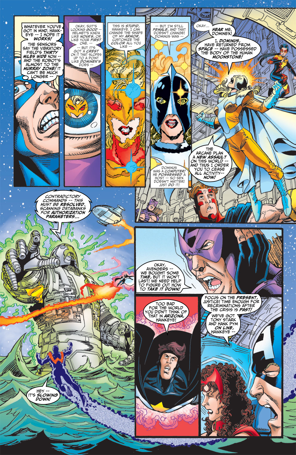 Read online Avengers (1998) comic -  Issue #12 - 34