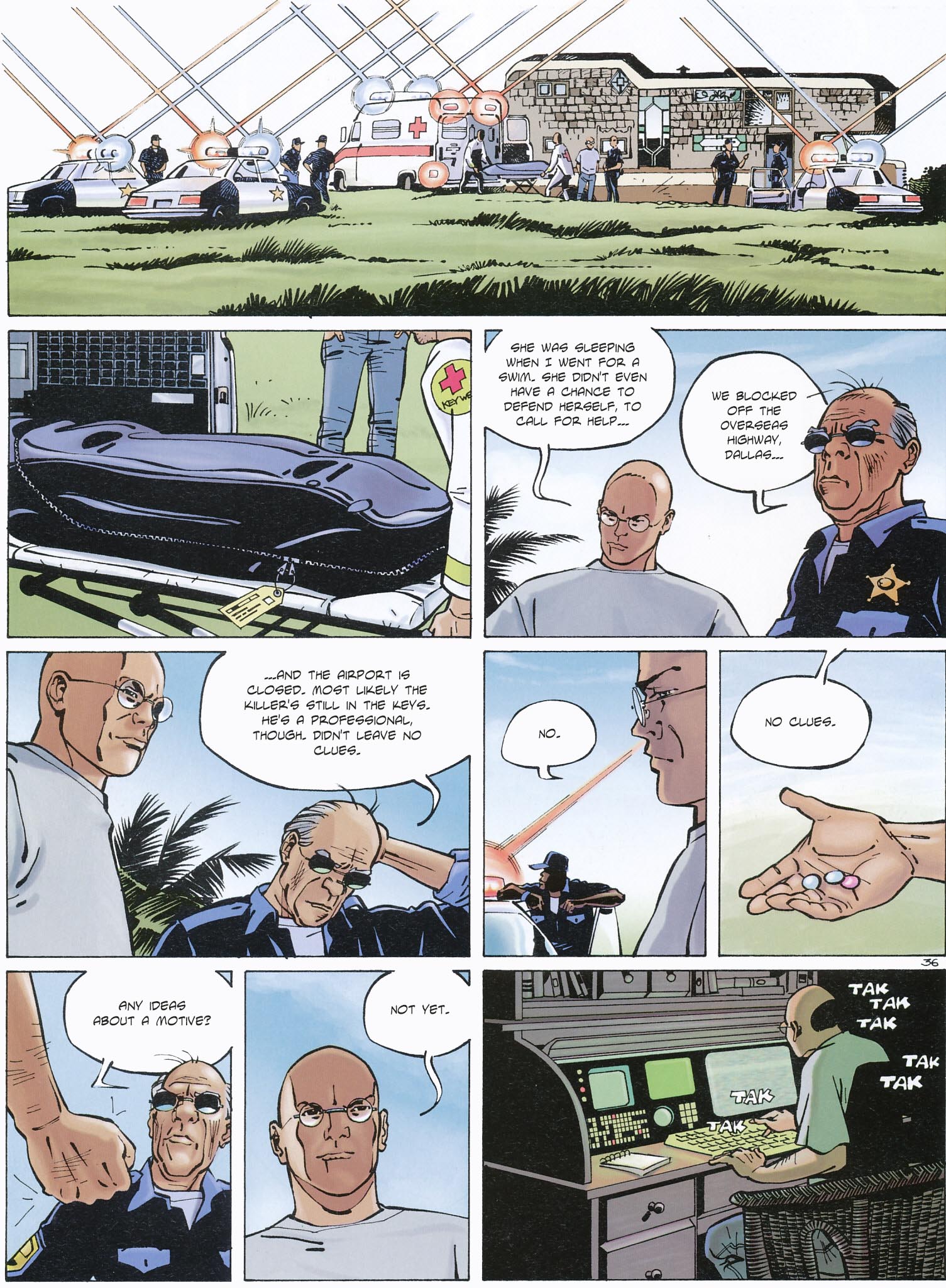 Read online Dallas Barr comic -  Issue #5 - 38