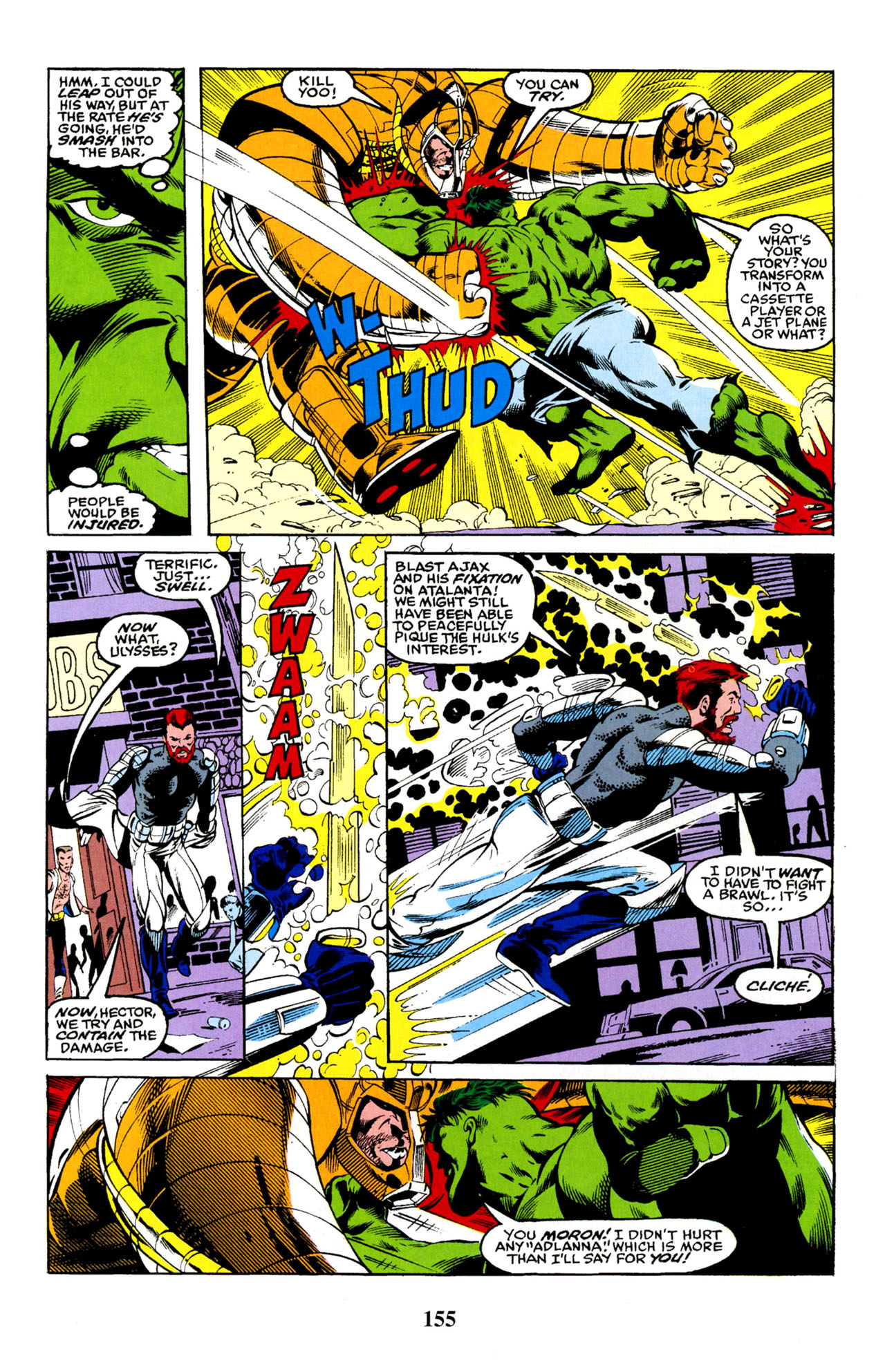 Read online Hulk Visionaries: Peter David comic -  Issue # TPB 6 - 156