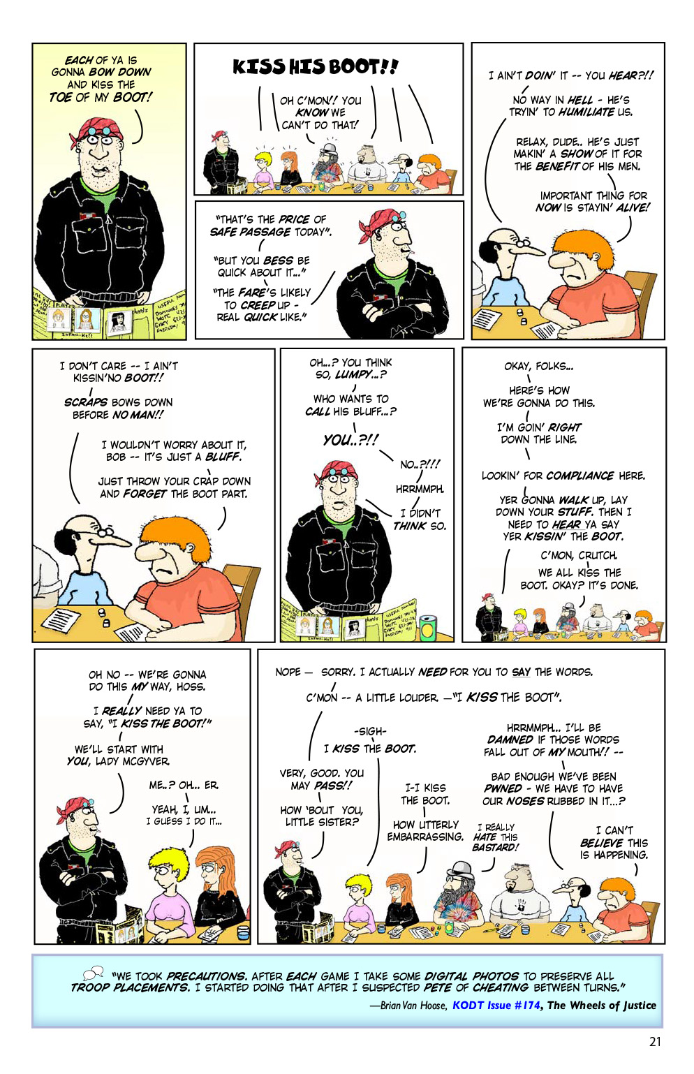 Read online Knights of the Dinner Table comic -  Issue #200 - 23