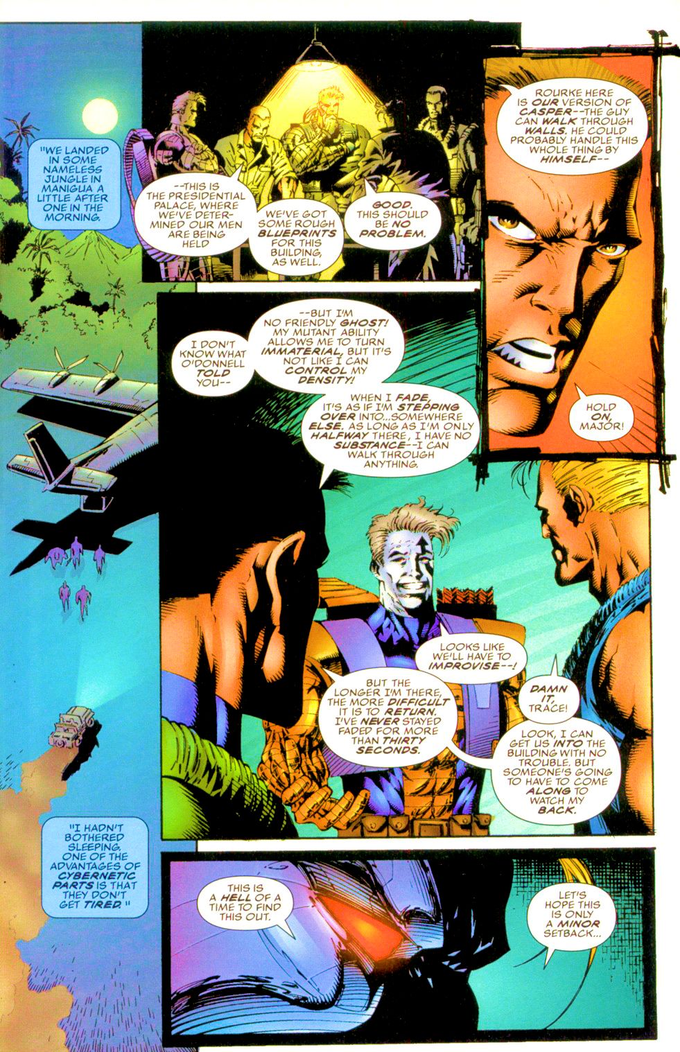 Read online Codename: Strykeforce comic -  Issue #0 - 17