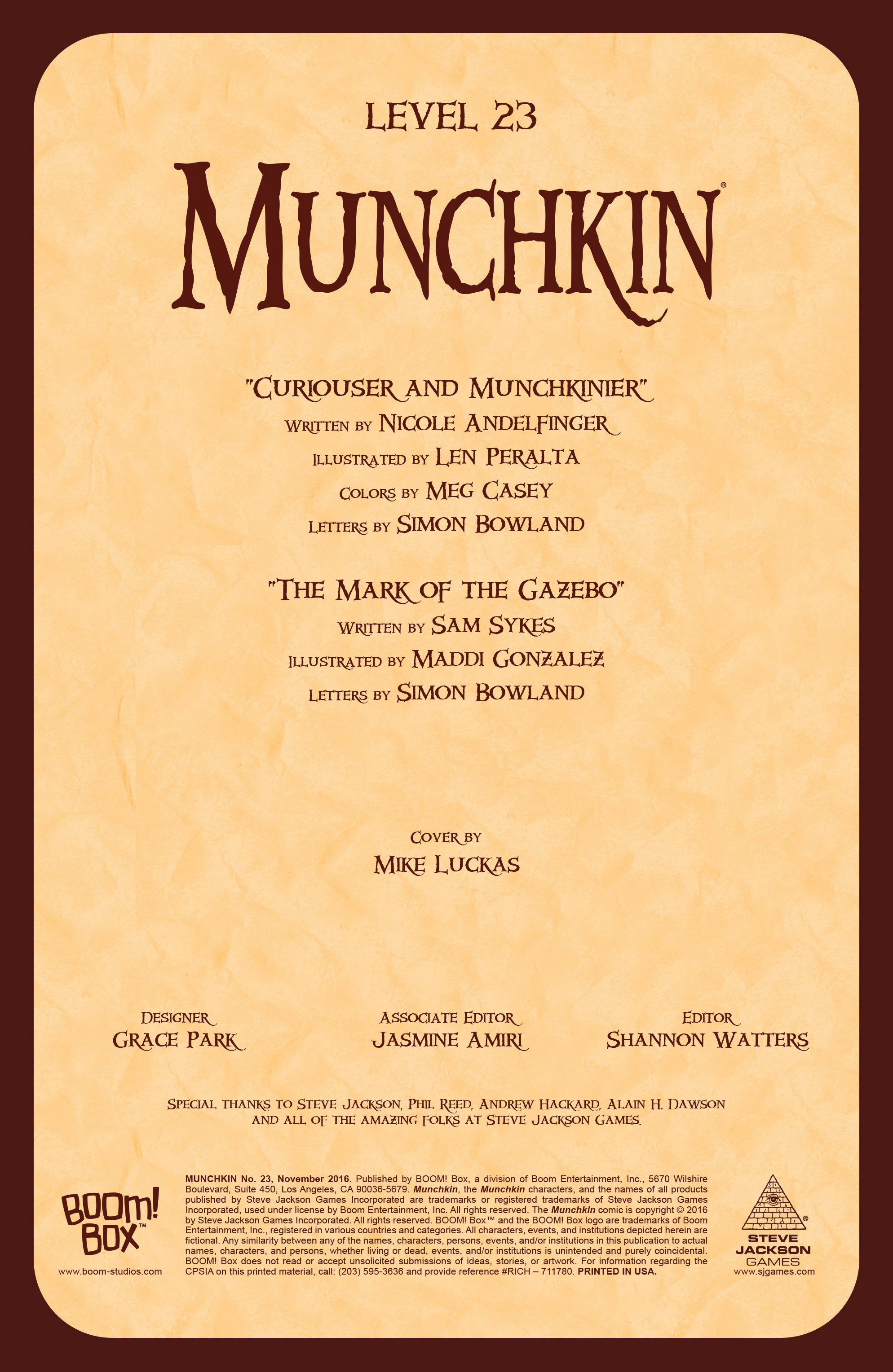 Read online Munchkin comic -  Issue #23 - 2