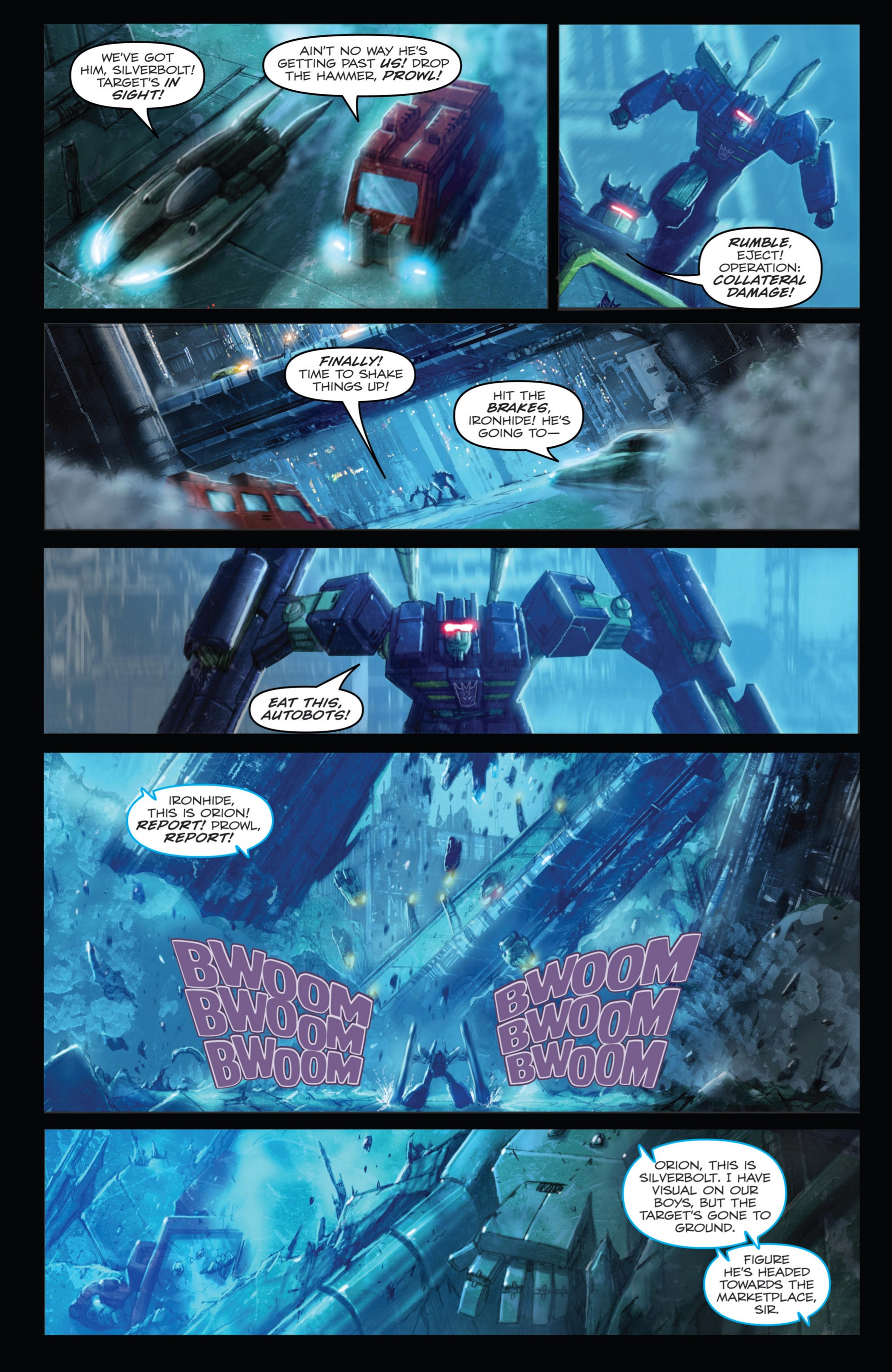 Read online Transformers: Autocracy comic -  Issue # Full - 28