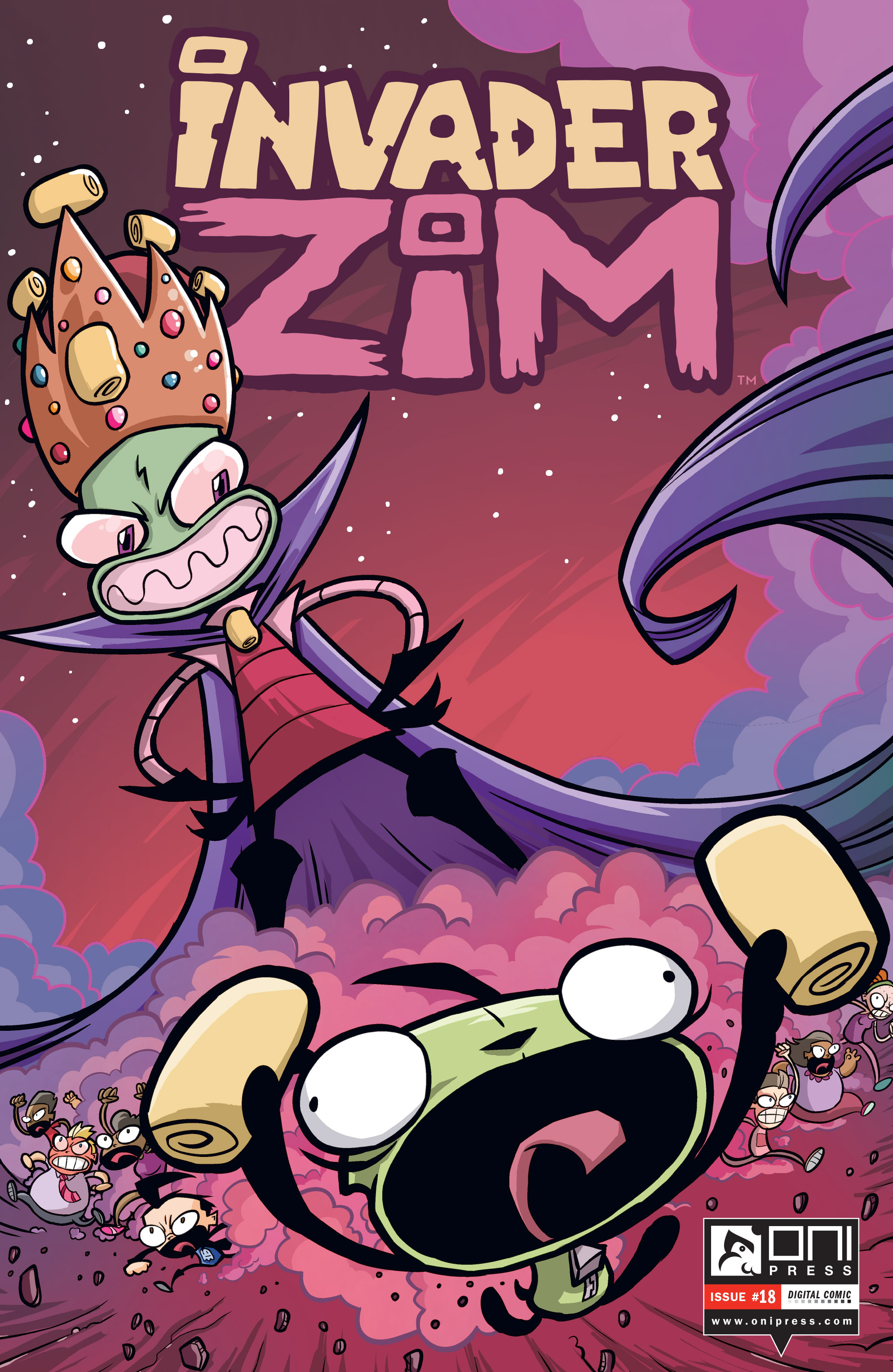 Read online Invader Zim comic -  Issue #18 - 1