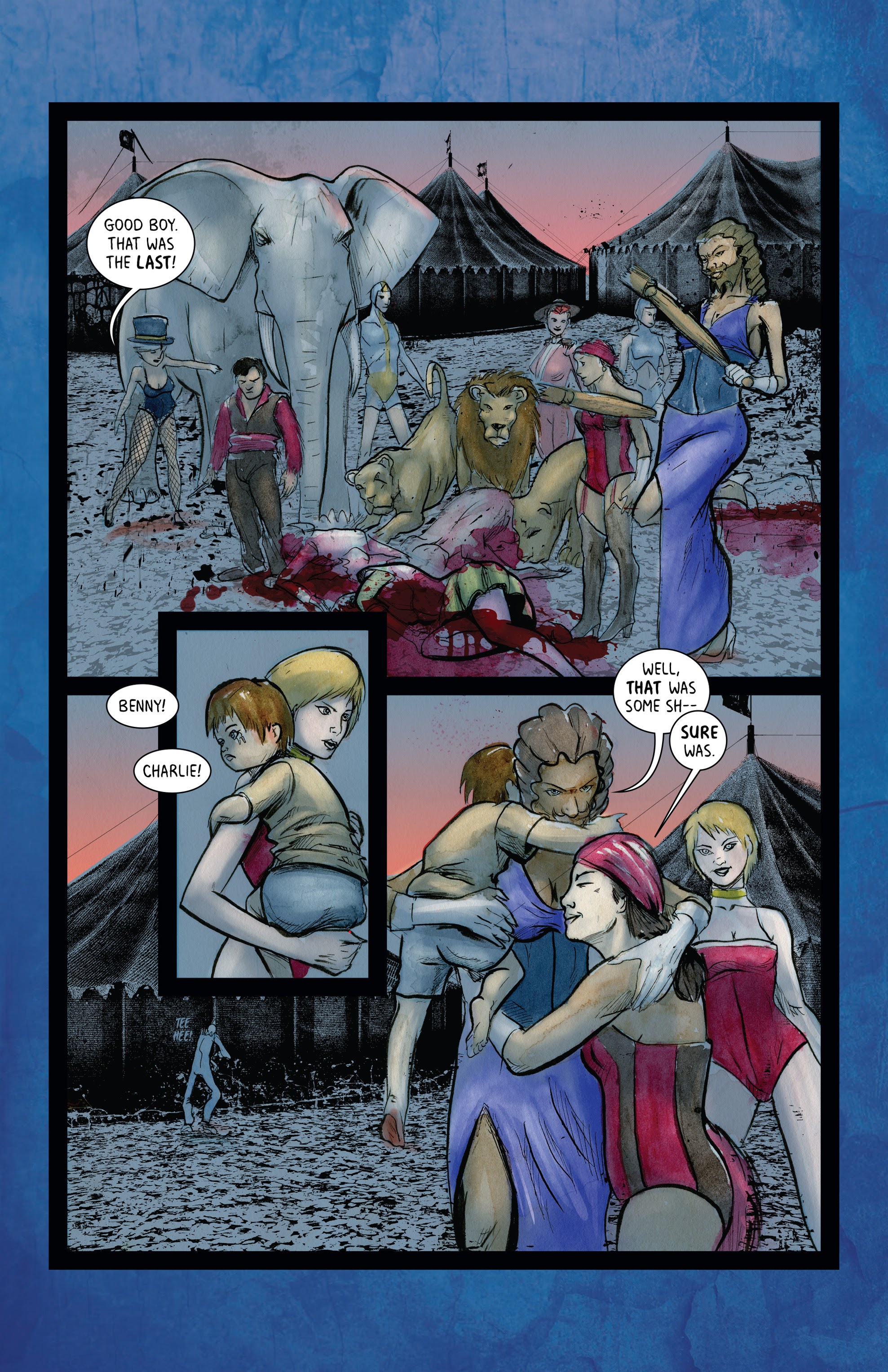 Read online Made Up: Zombie Clown Circus comic -  Issue # Full - 50