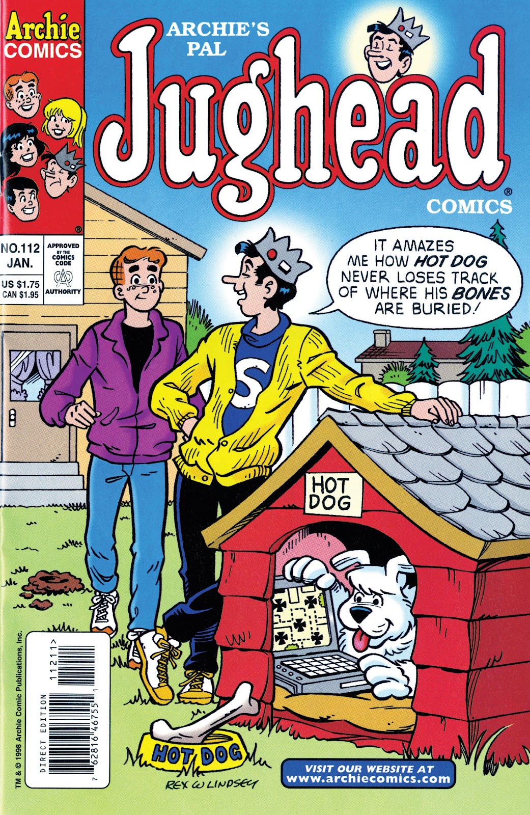 Archie's Pal Jughead issue 112 - Page 1