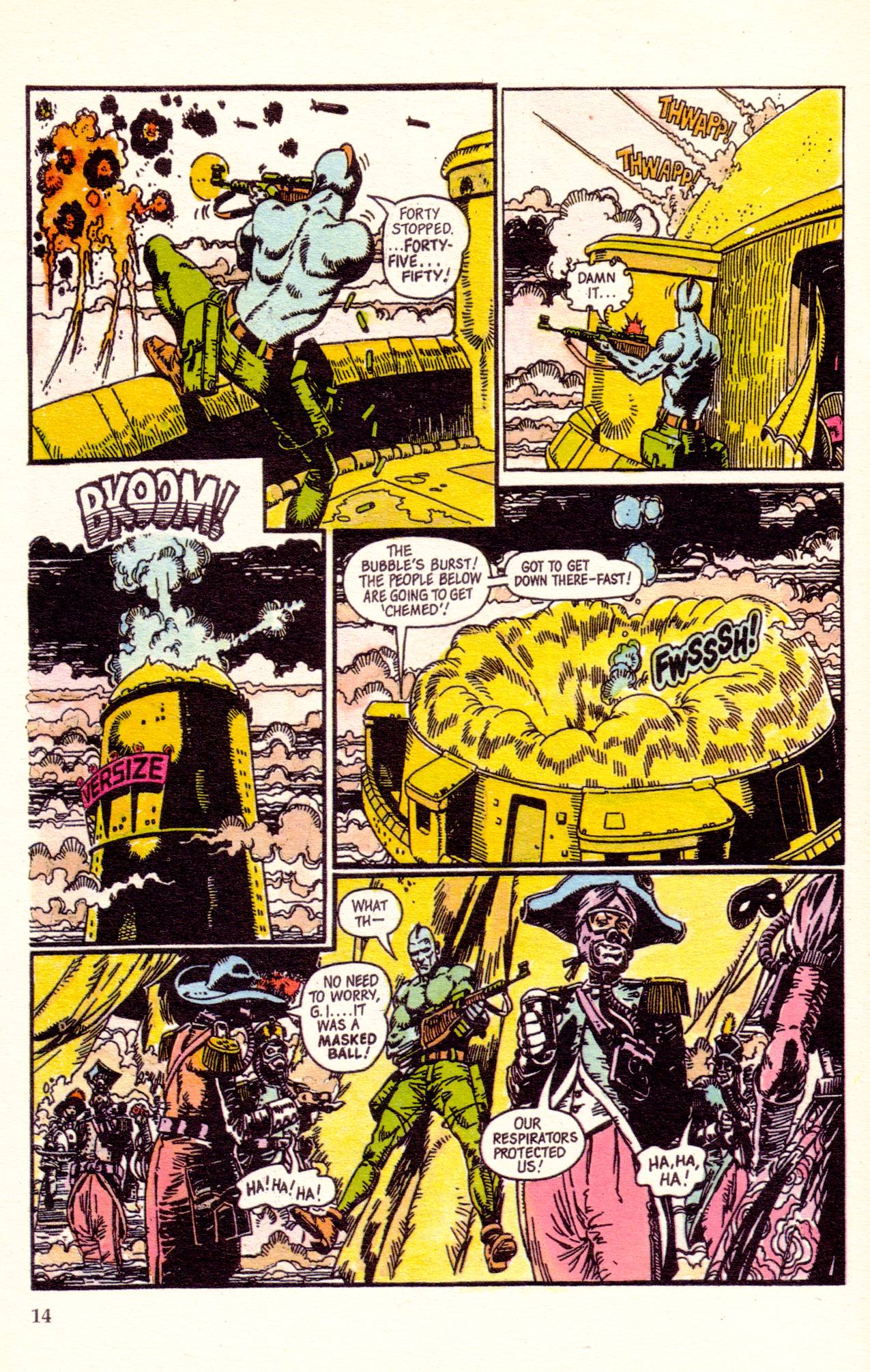 Read online Rogue Trooper (1986) comic -  Issue #9 - 16