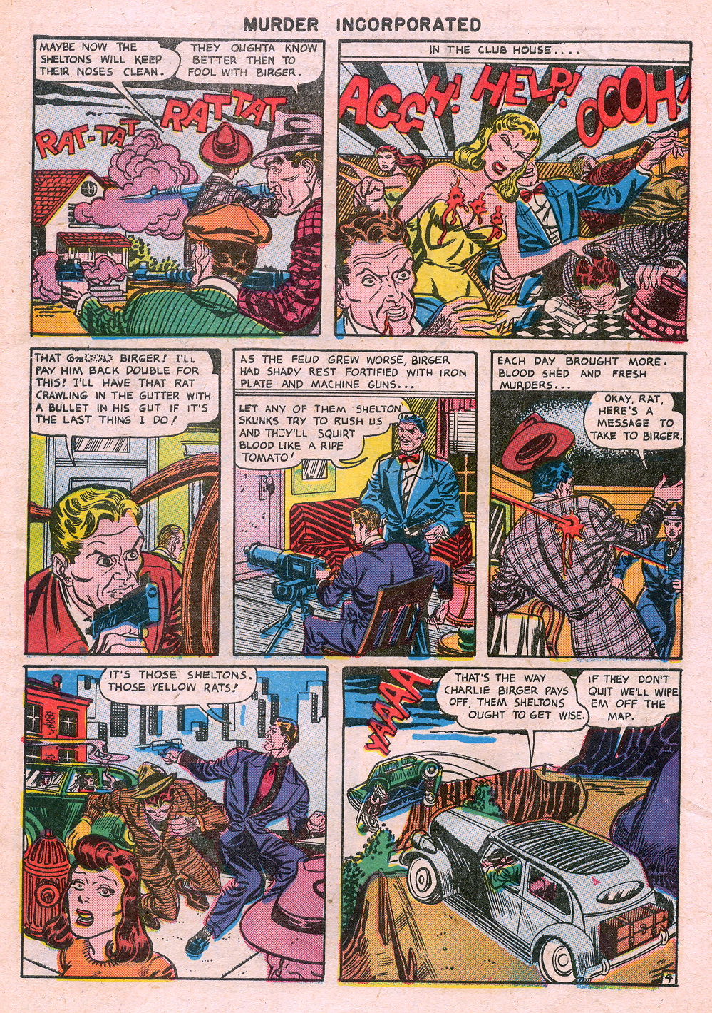 Read online Murder Incorporated (1948) comic -  Issue #1 - 5