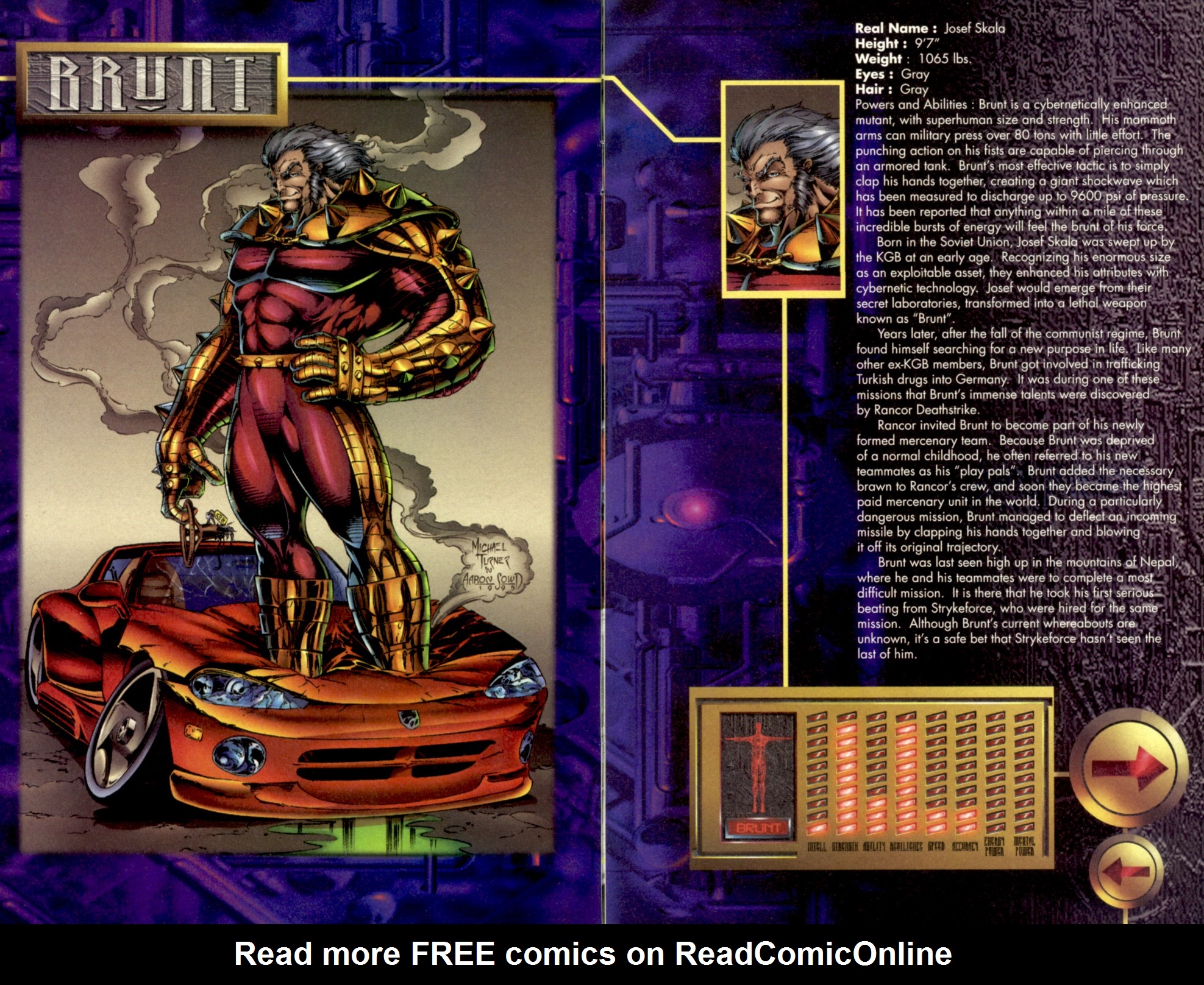 Read online Cyberforce Universe Sourcebook comic -  Issue #2 - 4
