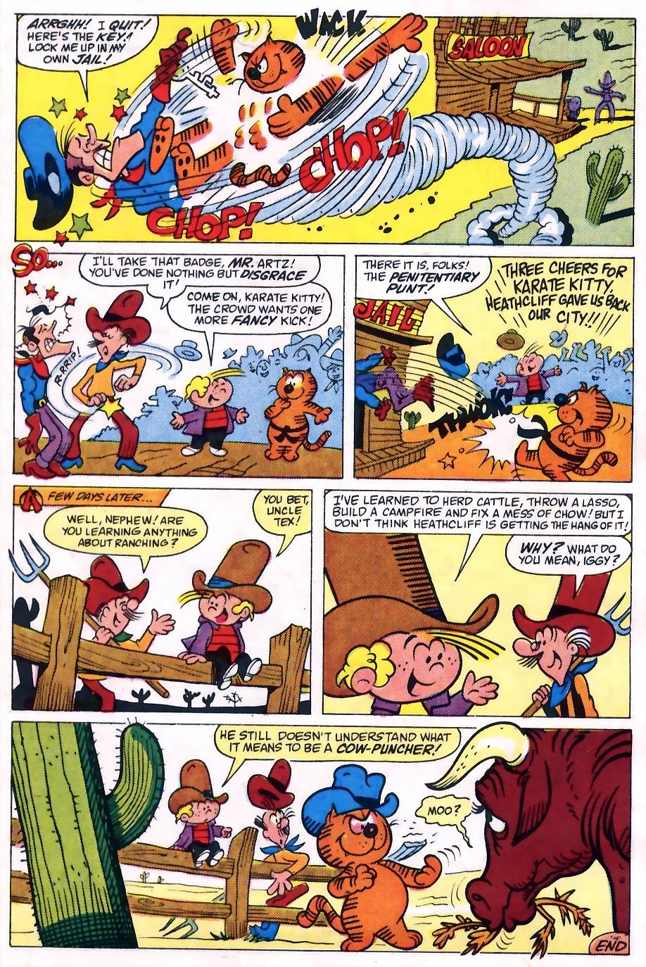 Read online Heathcliff's Funhouse comic -  Issue #1 - 10