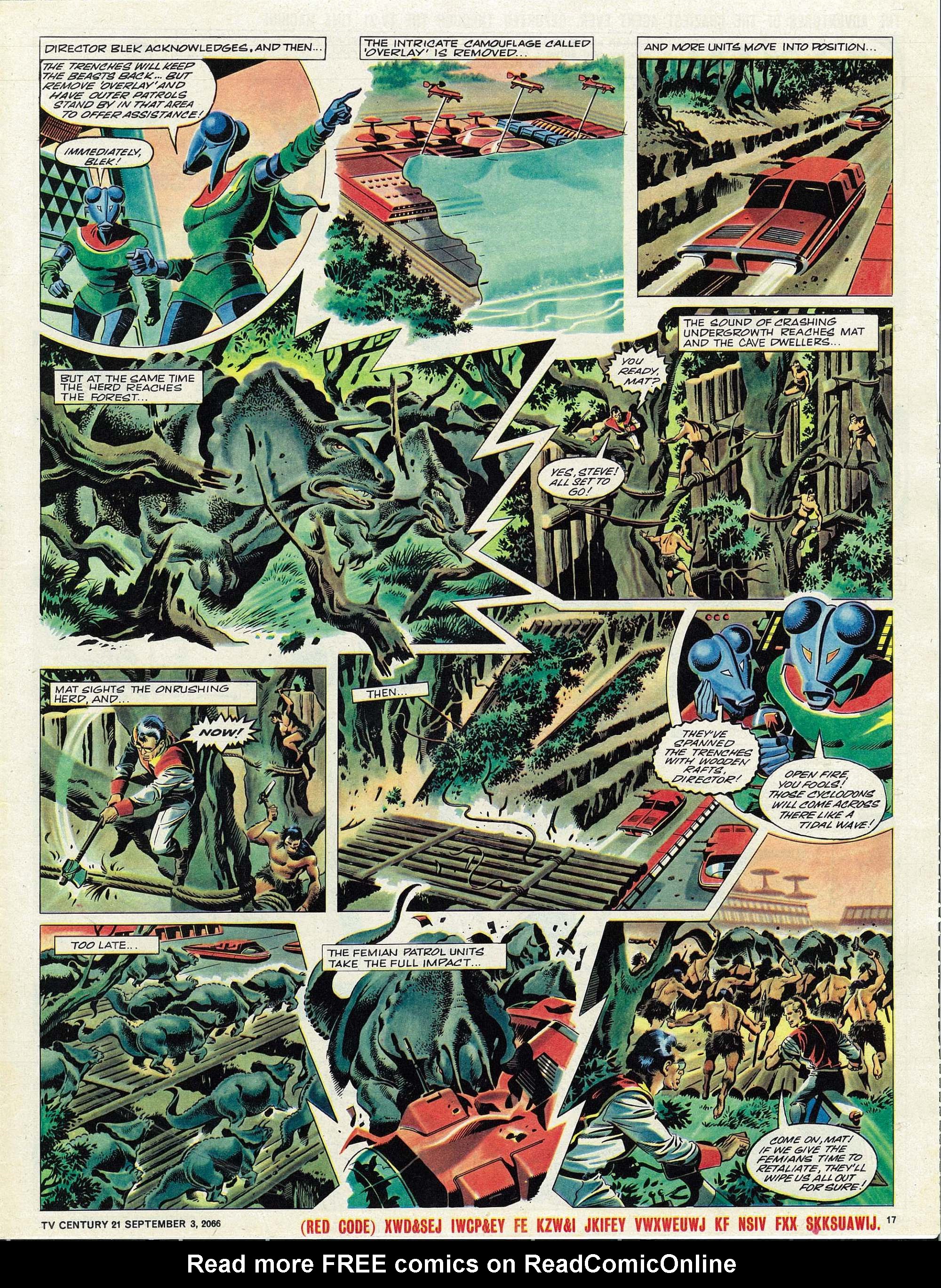 Read online TV Century 21 (TV 21) comic -  Issue #85 - 16