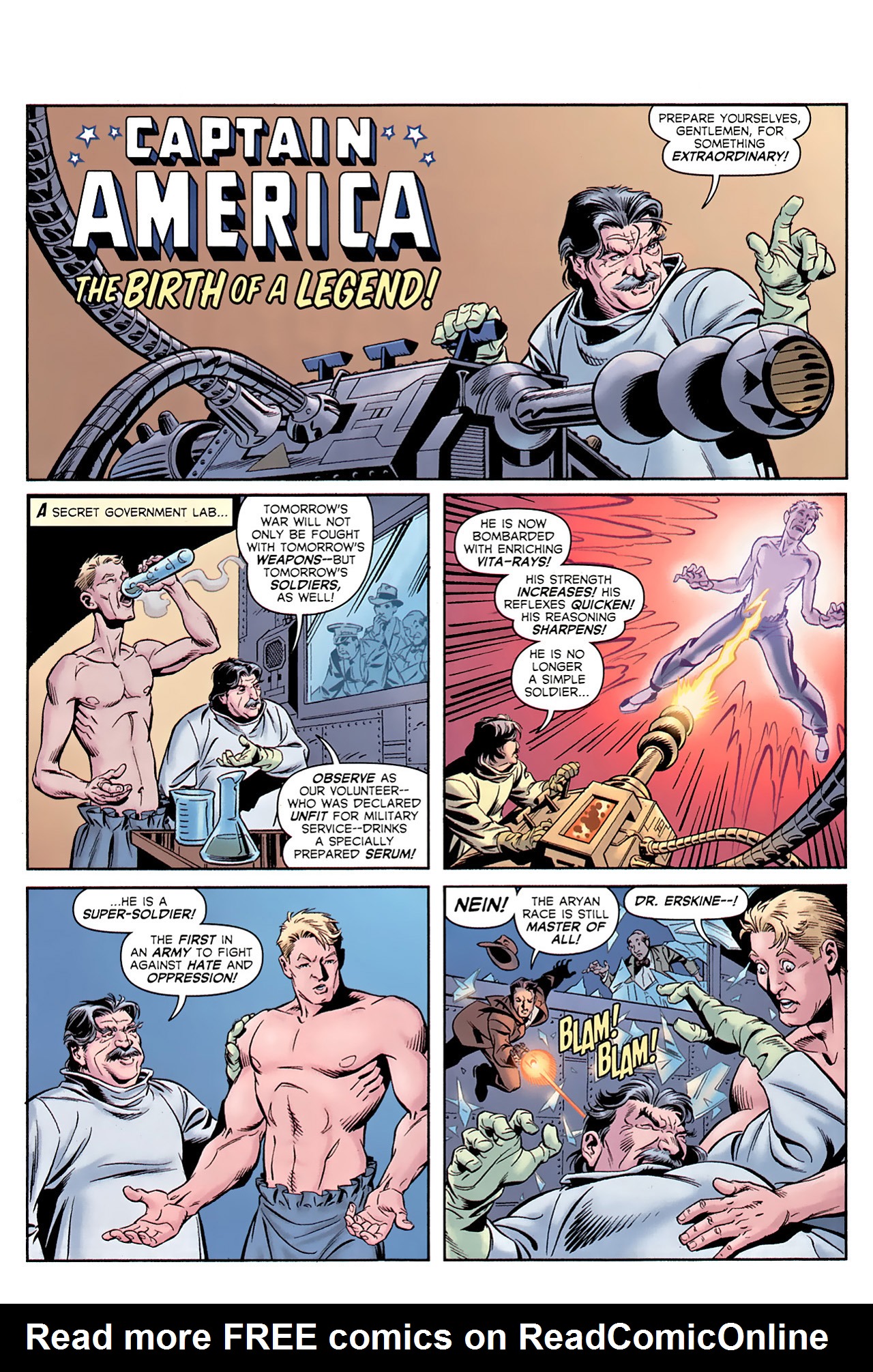 Captain America: The 1940s Newspaper Strip 1 Page 2