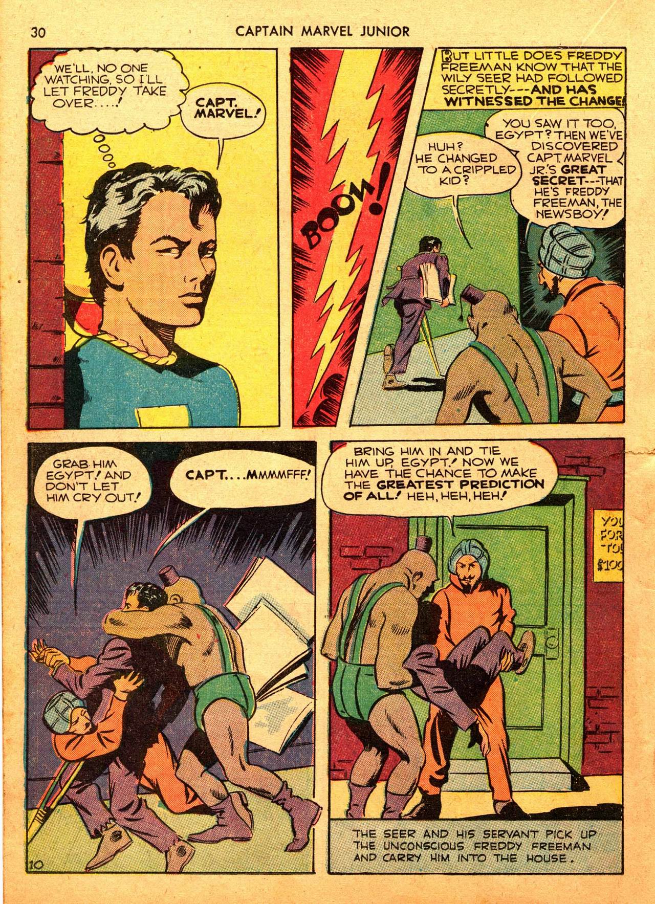 Read online Captain Marvel, Jr. comic -  Issue #108 - 32