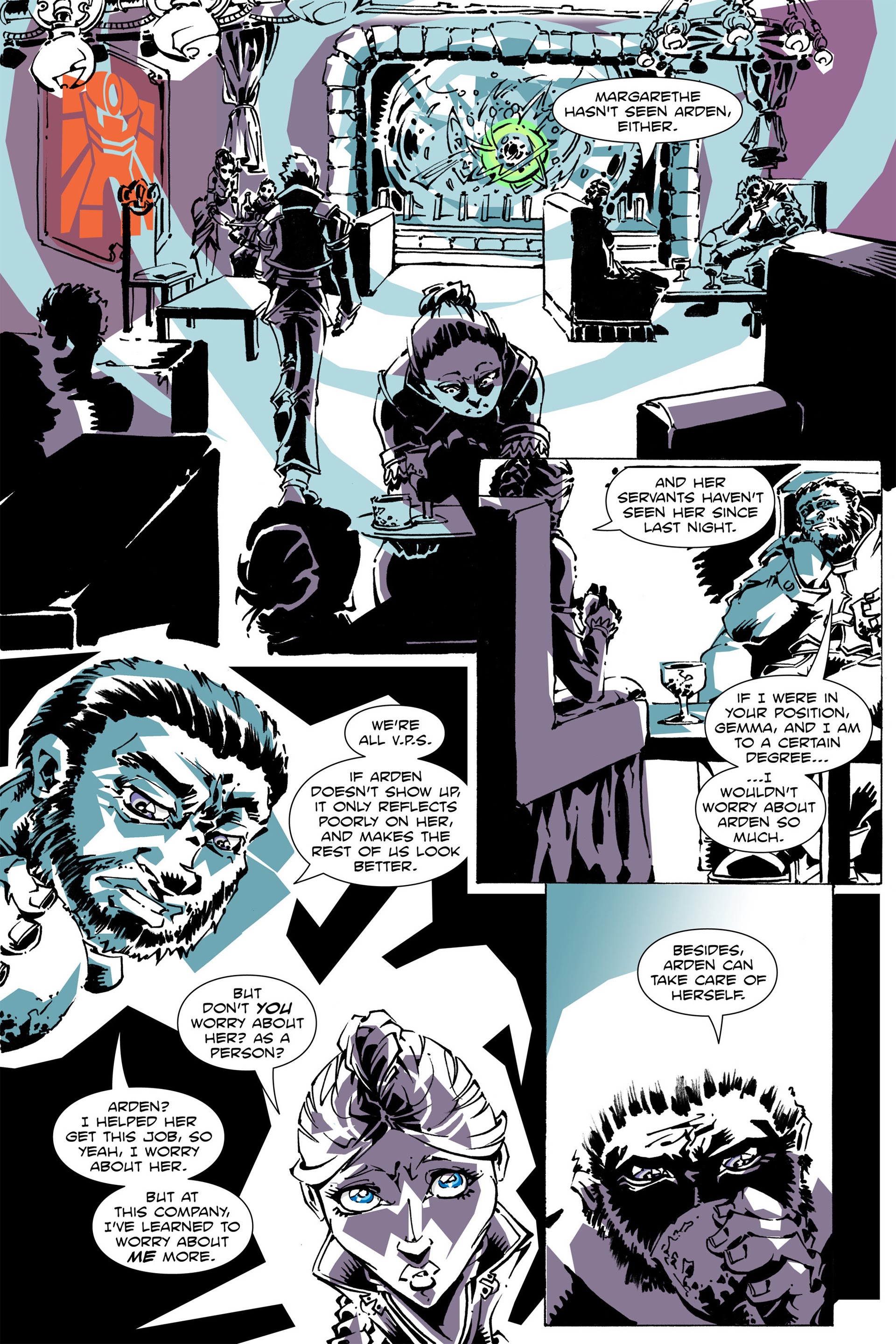Read online Artful Daggers comic -  Issue #2 - 10