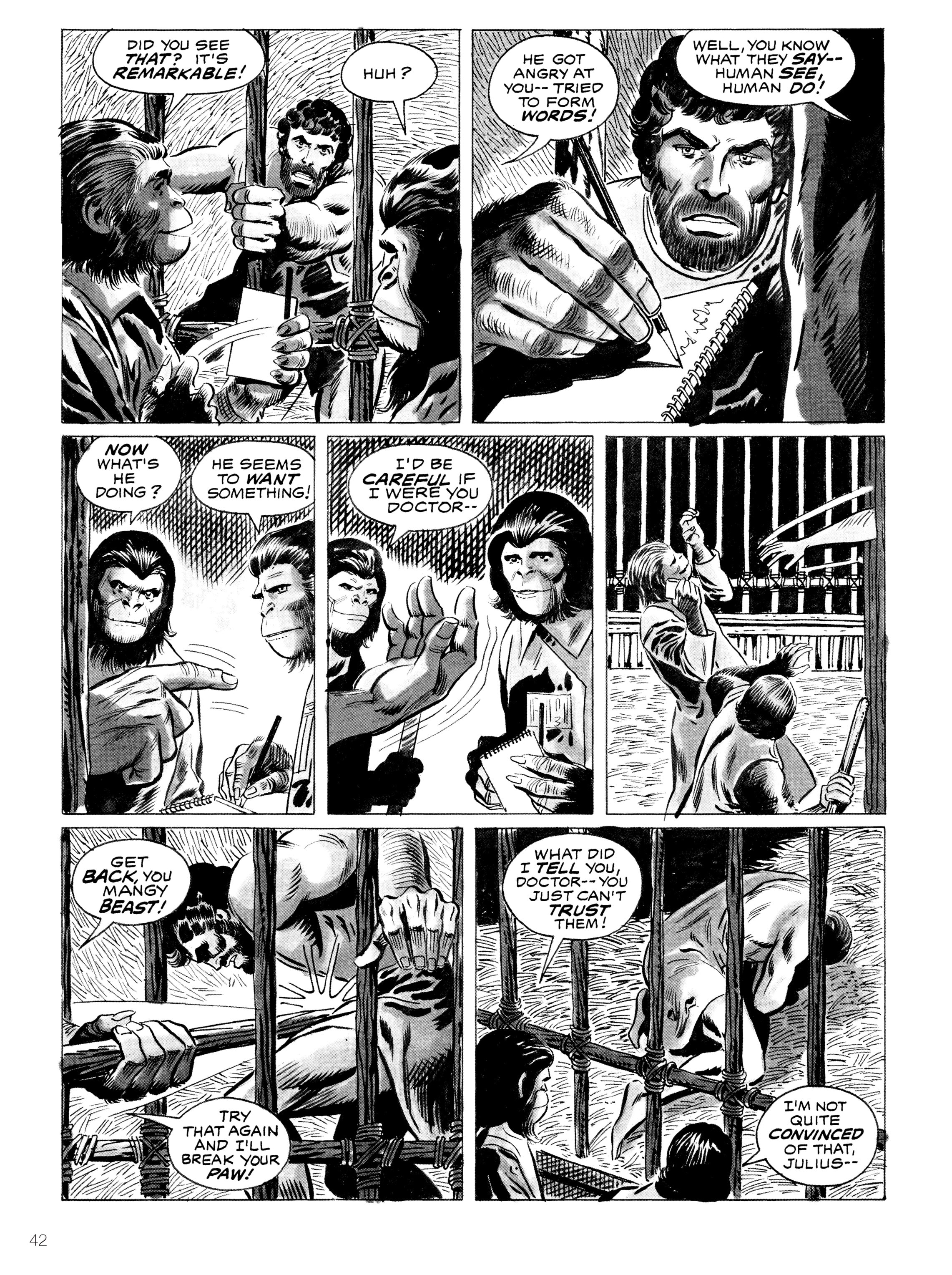 Read online Planet of the Apes: Archive comic -  Issue # TPB 2 (Part 1) - 39