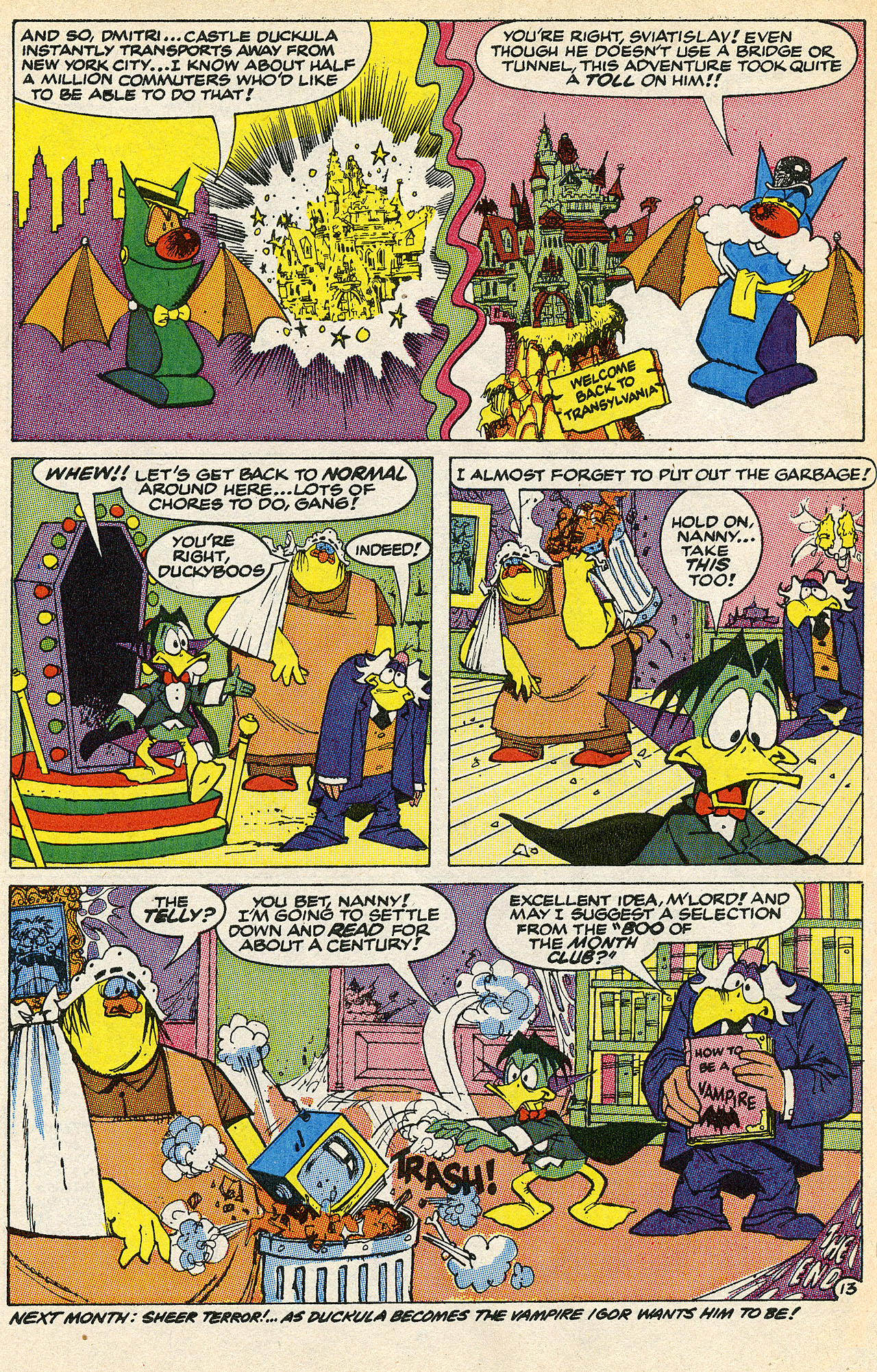 Read online Count Duckula comic -  Issue #8 - 31