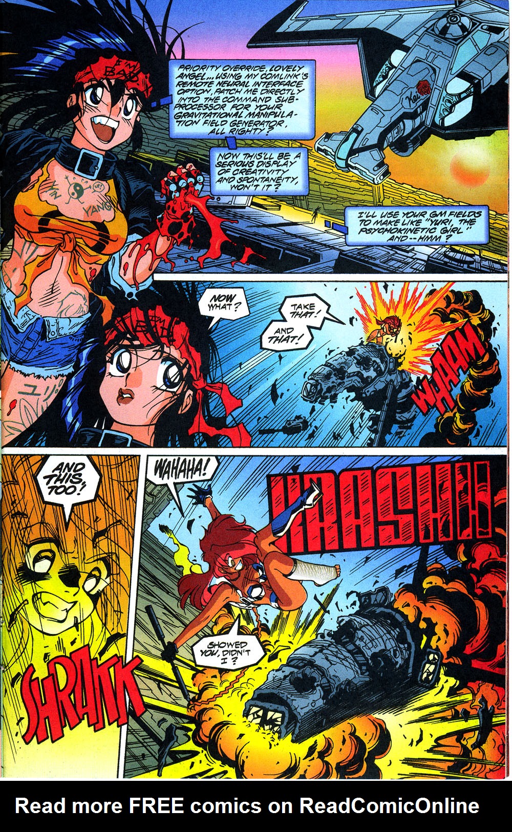 Read online Dirty Pair: Fatal But Not Serious comic -  Issue #4 - 24