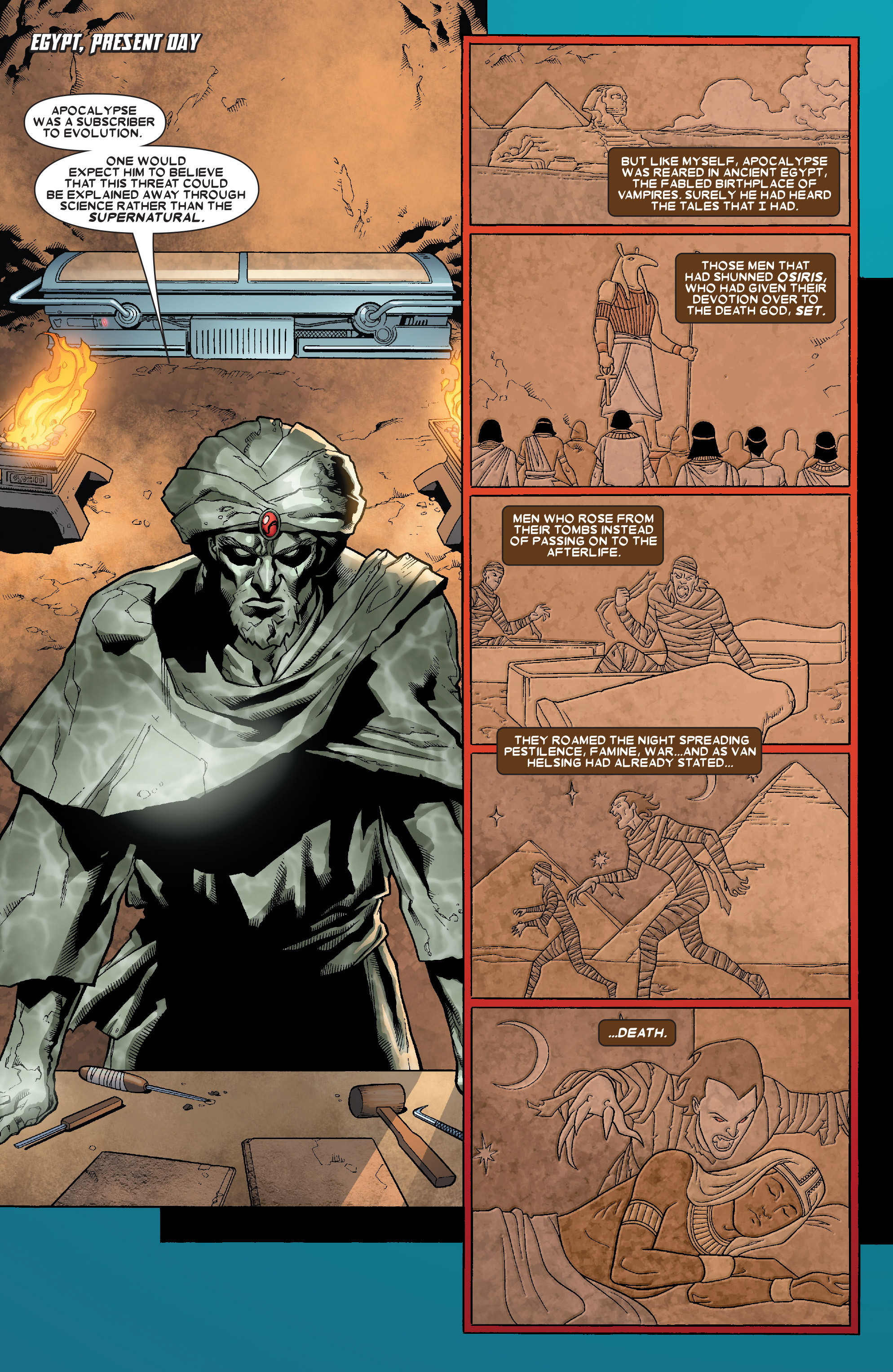 Read online X-Men: Apocalypse/Dracula comic -  Issue #2 - 17