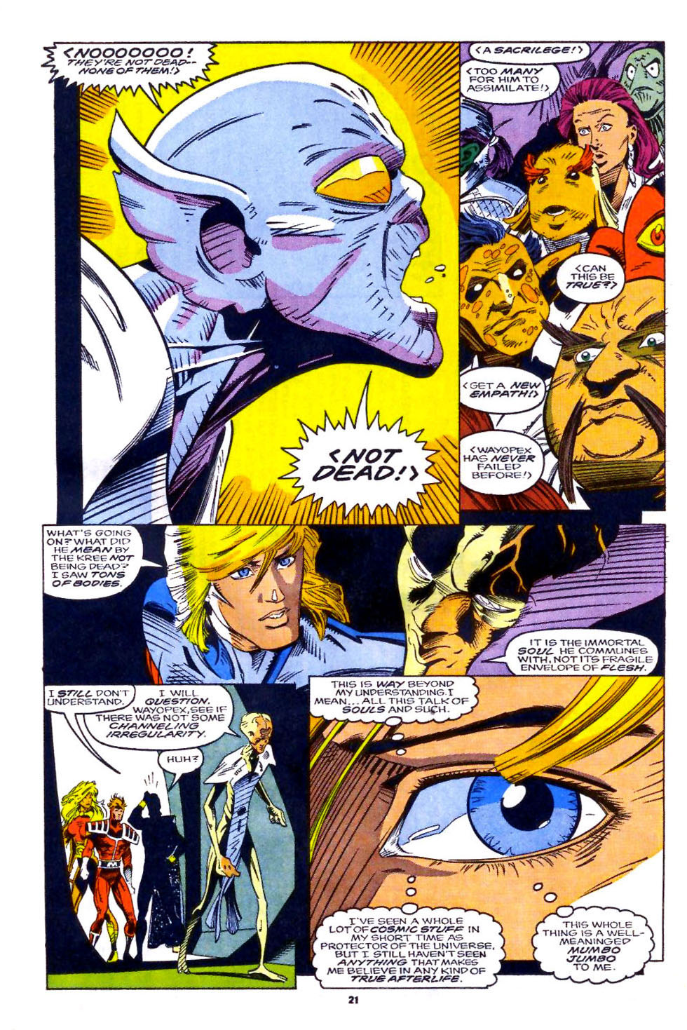 Read online Quasar comic -  Issue #35 - 18