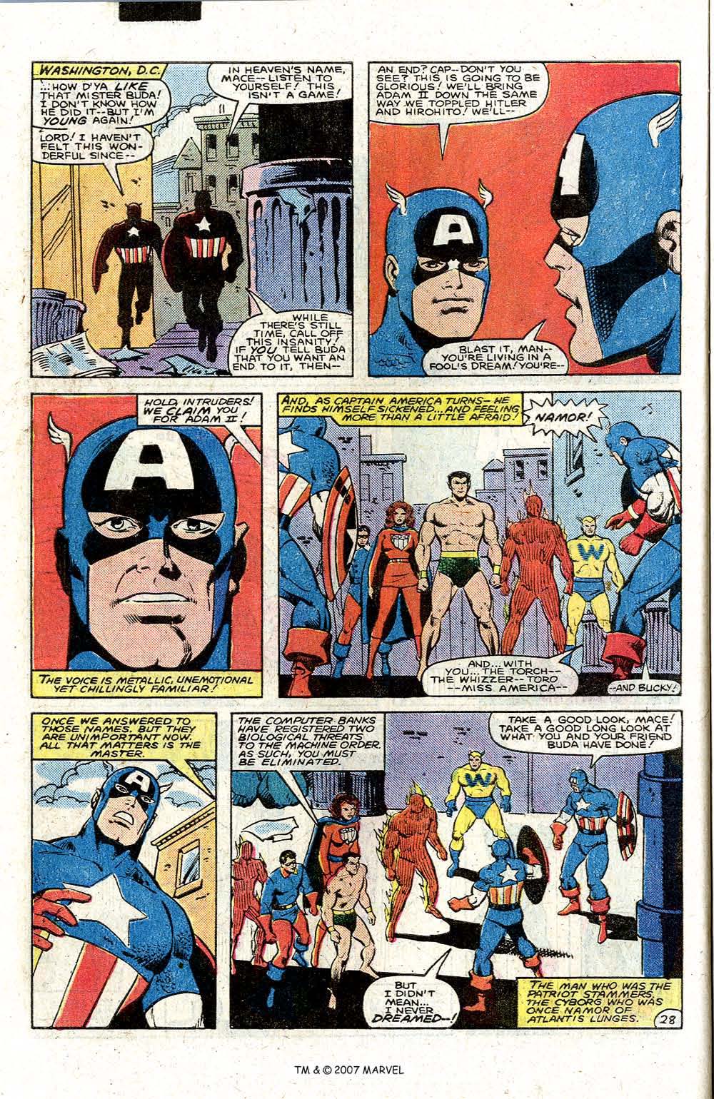 Read online Captain America (1968) comic -  Issue # _Annual 6 - 34