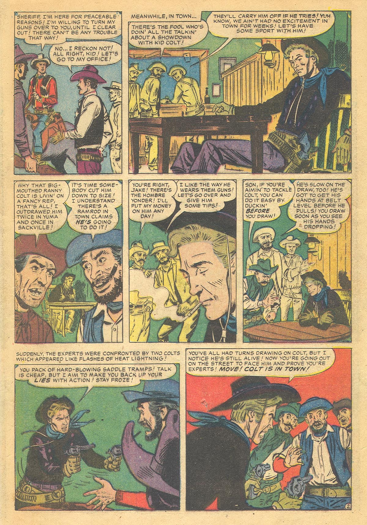 Read online Kid Colt Outlaw comic -  Issue #69 - 17