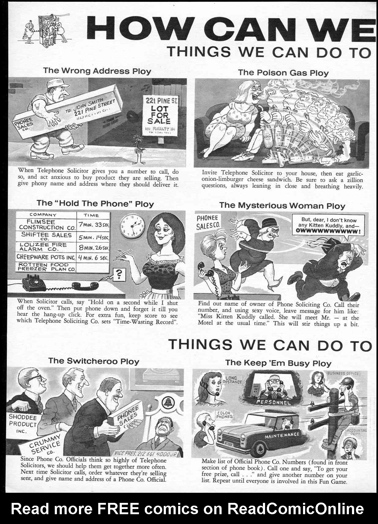 Read online MAD comic -  Issue #108 - 32