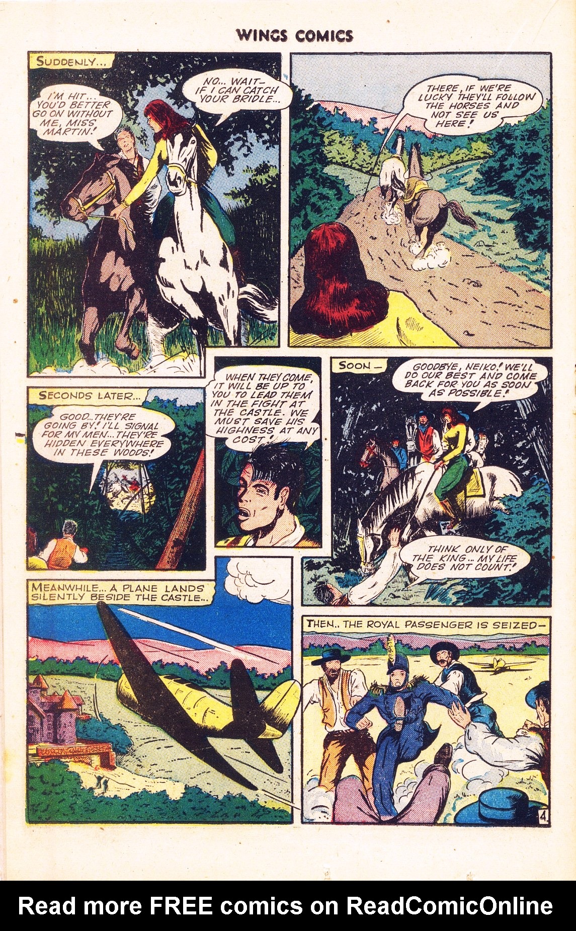 Read online Wings Comics comic -  Issue #56 - 25