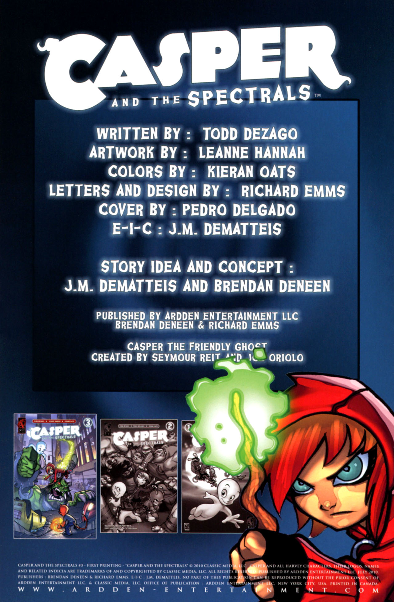 Read online Casper and the Spectrals comic -  Issue #3 - 2