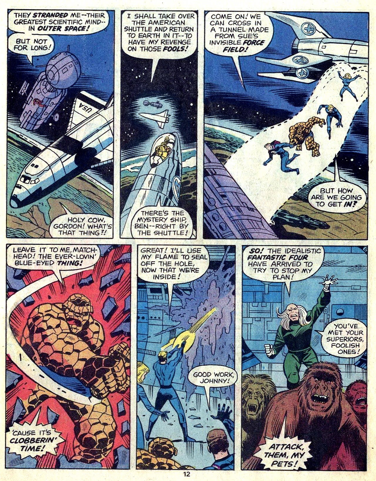 Read online Fantastic Four (1981) comic -  Issue # Full - 14