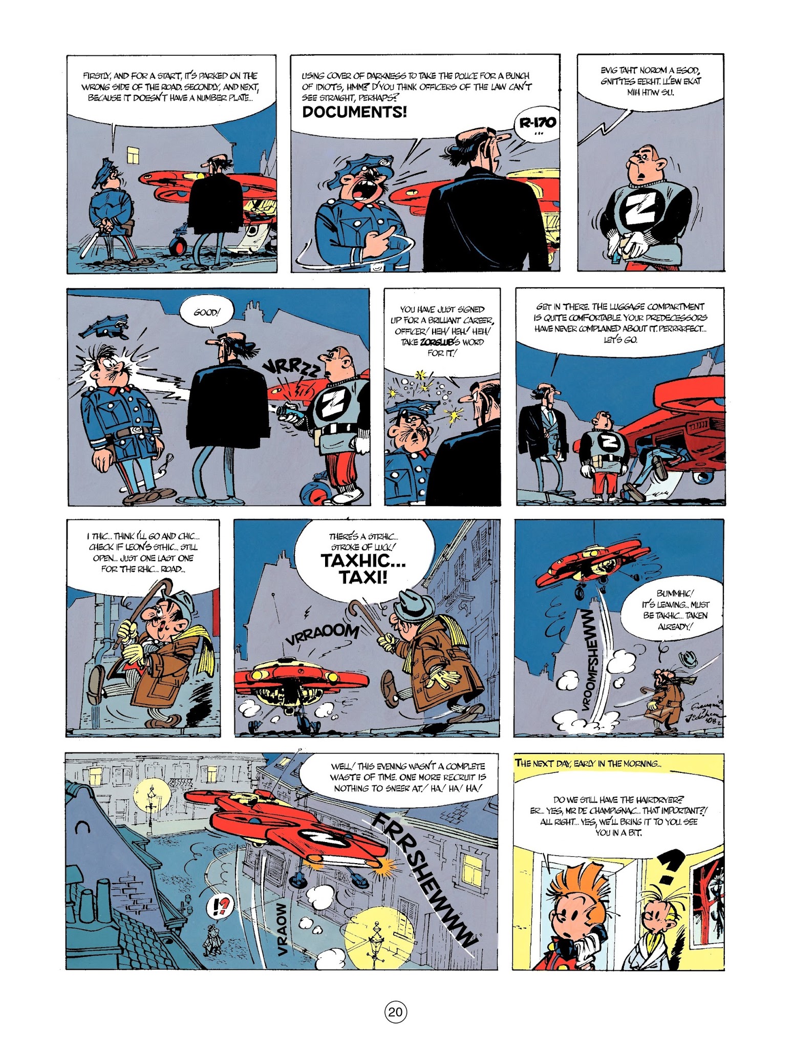 Read online Spirou & Fantasio (2009) comic -  Issue #13 - 21