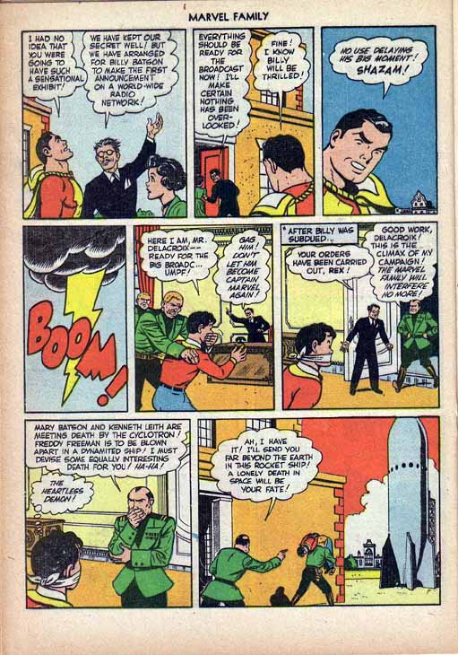 Read online The Marvel Family comic -  Issue #40 - 20