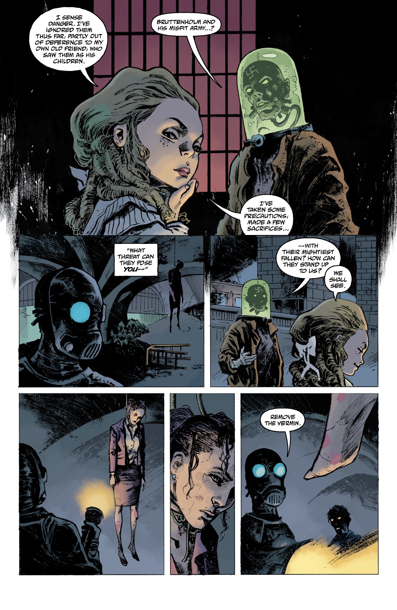 Read online B.P.R.D. The Devil You Know comic -  Issue #6 - 17