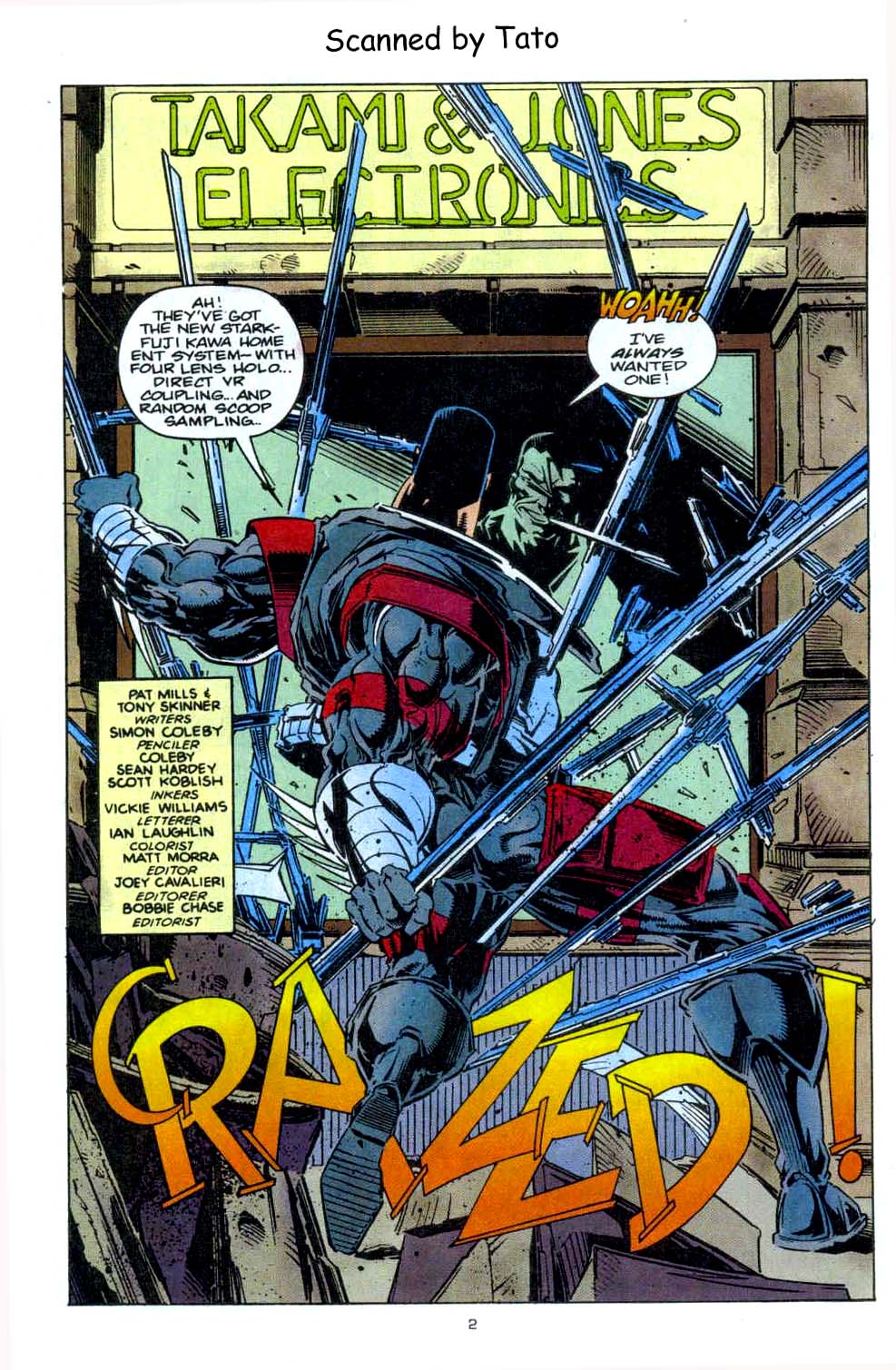 Read online Punisher 2099 comic -  Issue #25 - 3