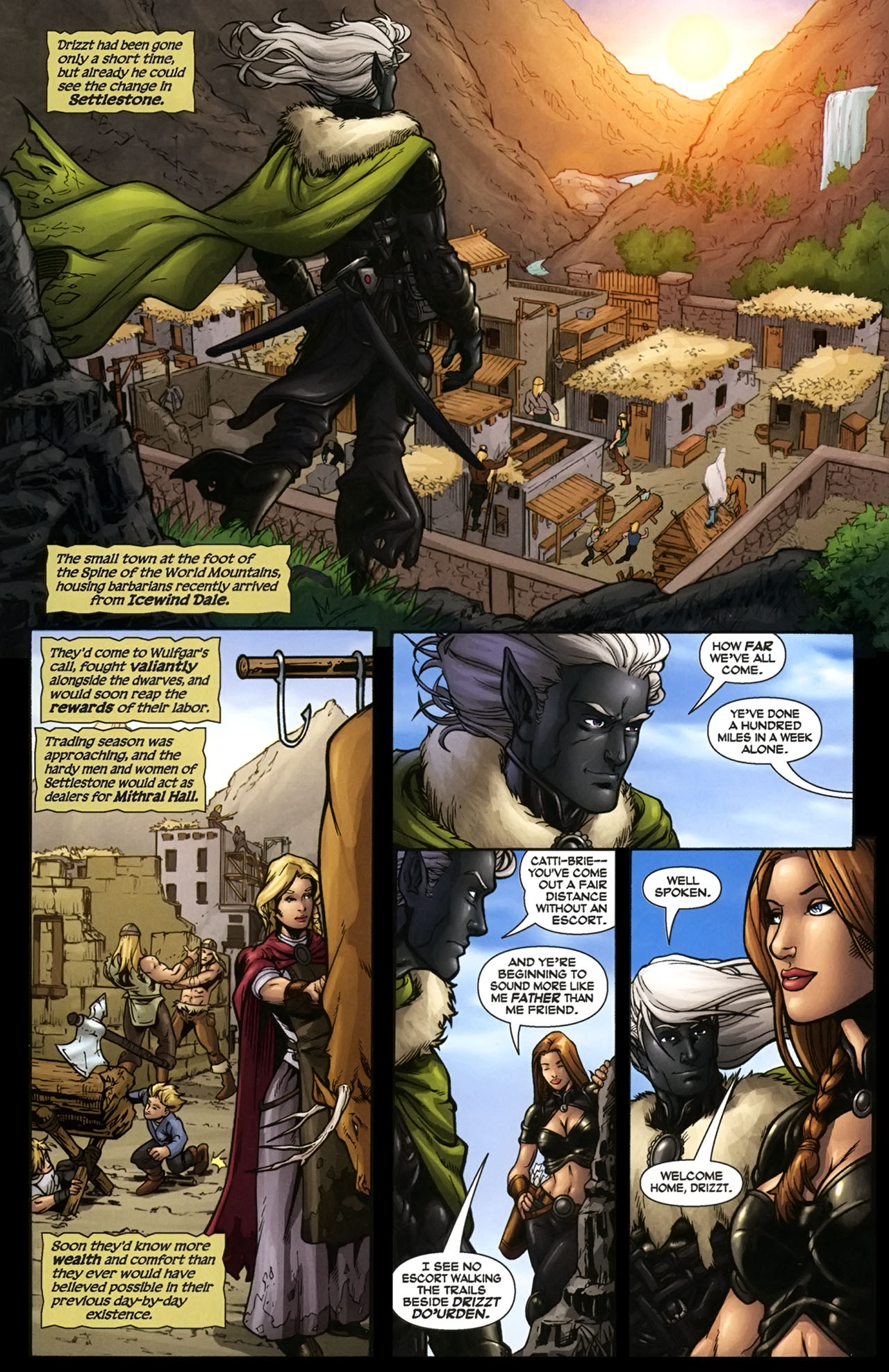 Read online Forgotten Realms: The Legacy comic -  Issue #1 - 6
