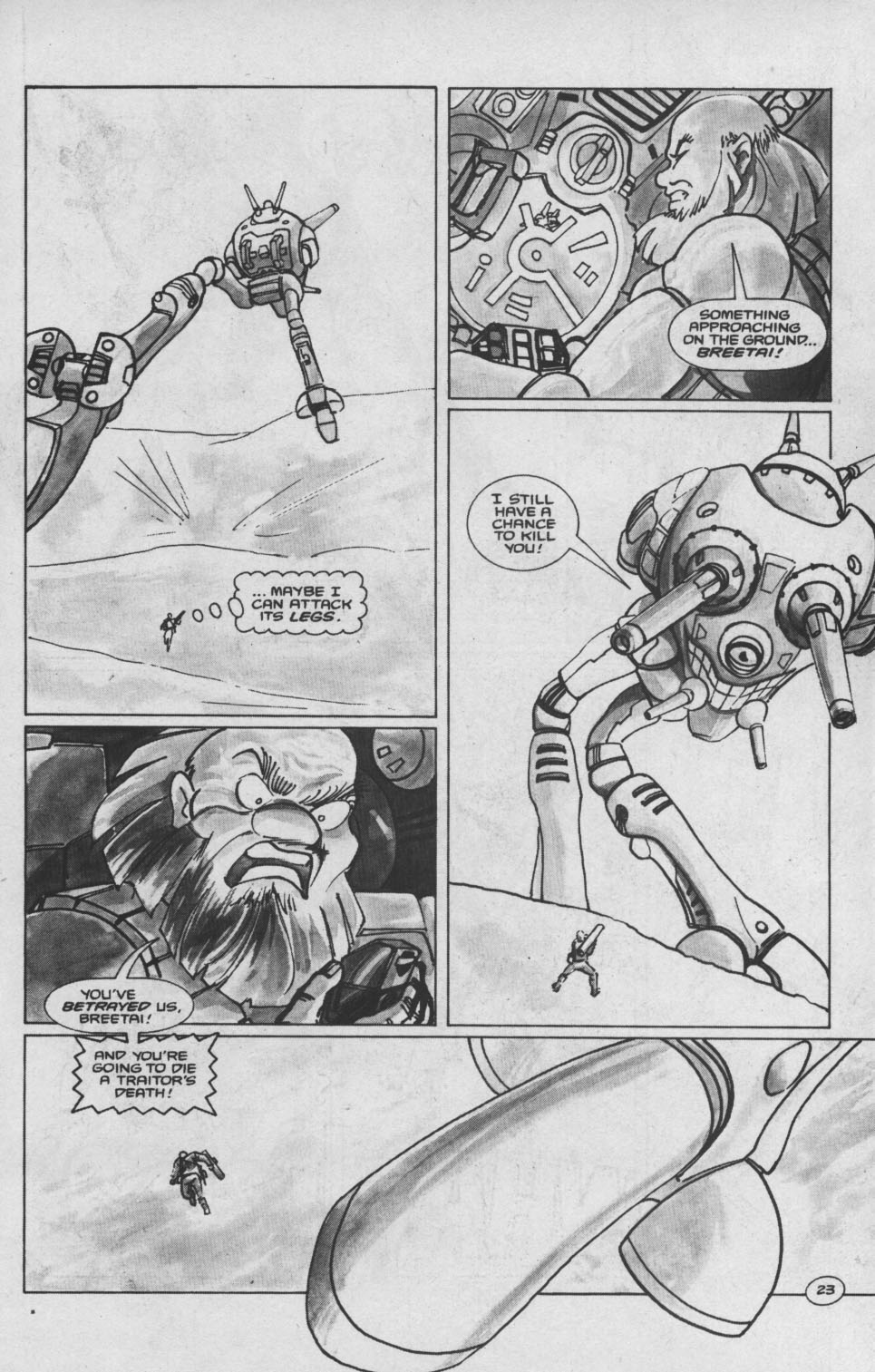 Read online Robotech II: The Sentinels - The Malcontent Uprisings comic -  Issue #7 - 25